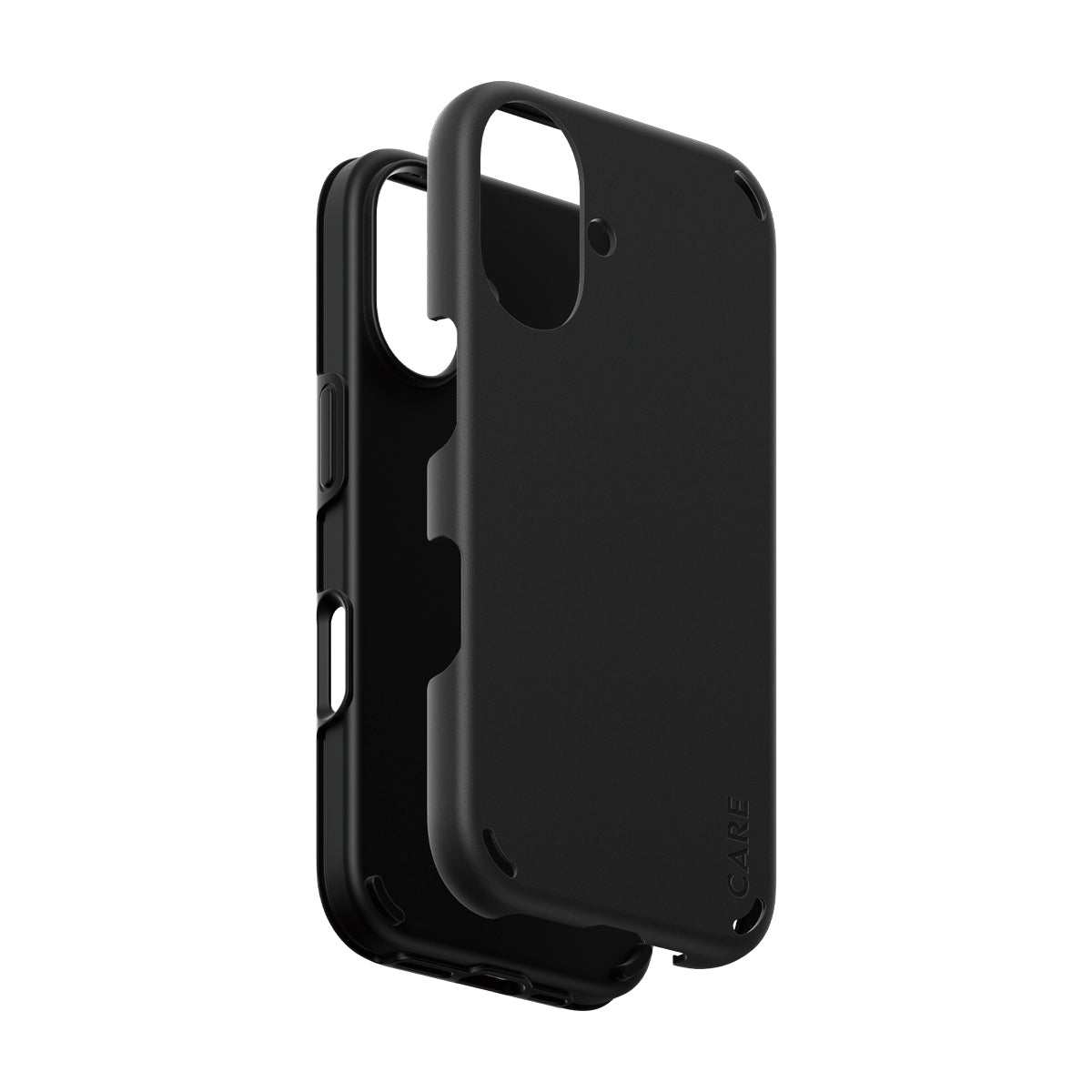 www.electricalstuff.se ElectricalStuff.se PanzerGlass CARE by PG Double Def BLK iPhone16 6.1 mobiltelefonfodral Omslag Tra
