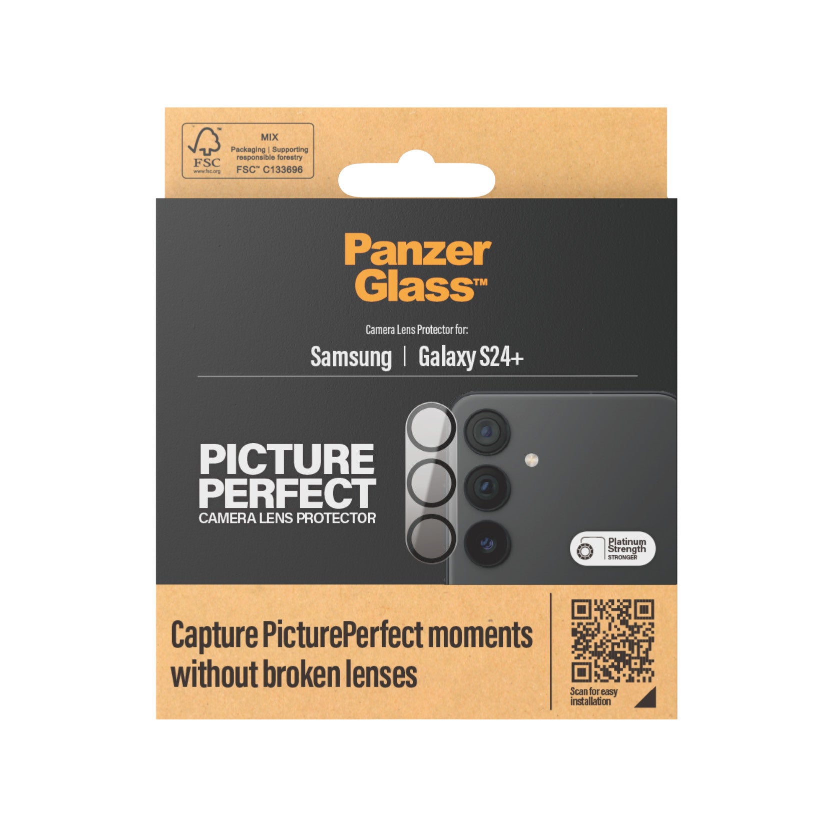 .se PanzerGlass Camera Protector Genomskinligt skärmskydd Samsung 1 styck PanzerGlass 1205 5711724012051 Skärm- och Baksid