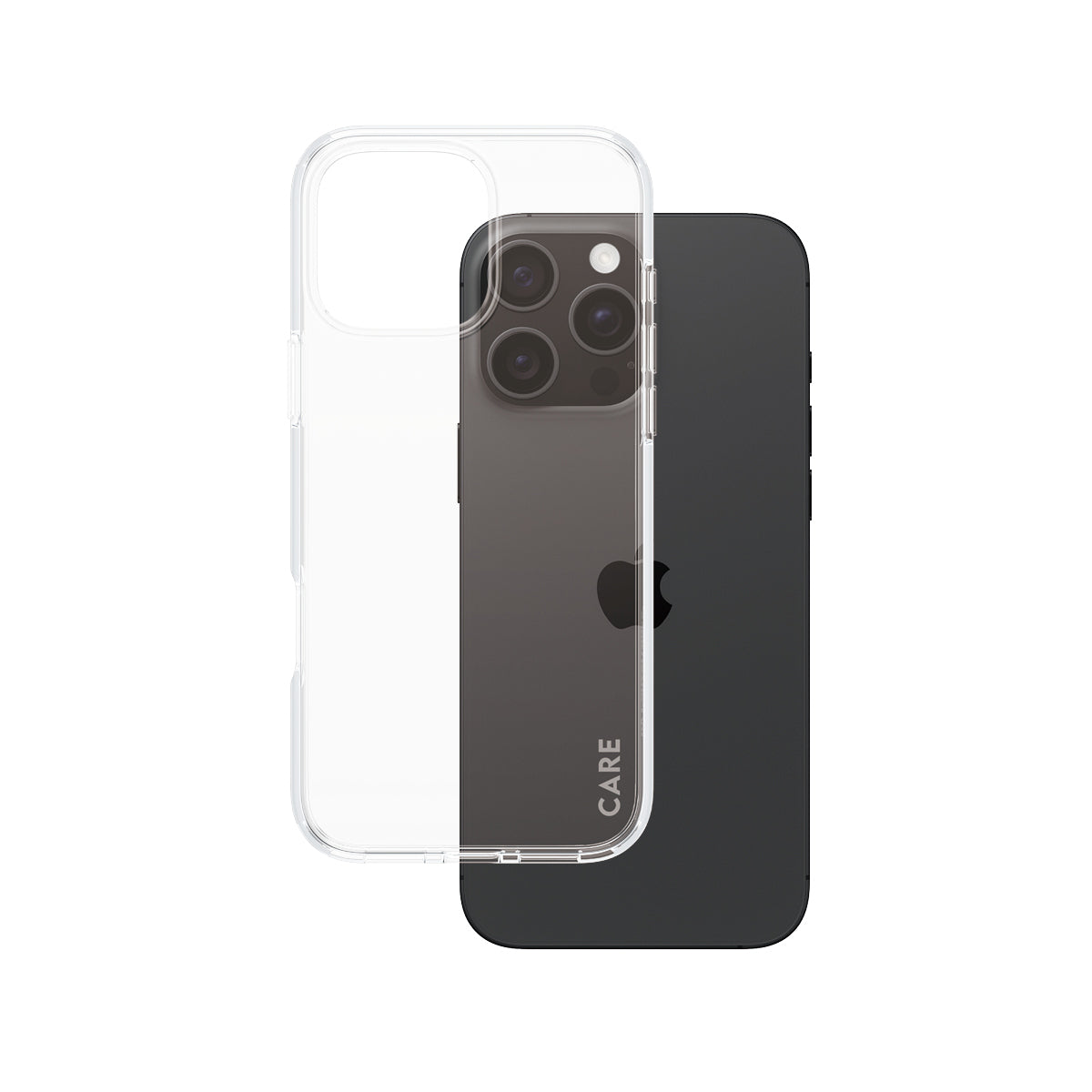 www.electricalstuff.se ElectricalStuff.se PanzerGlass CARE by PG Transparent iPhone16 6.9 Pro mobiltelefonfodral Omslag Pa