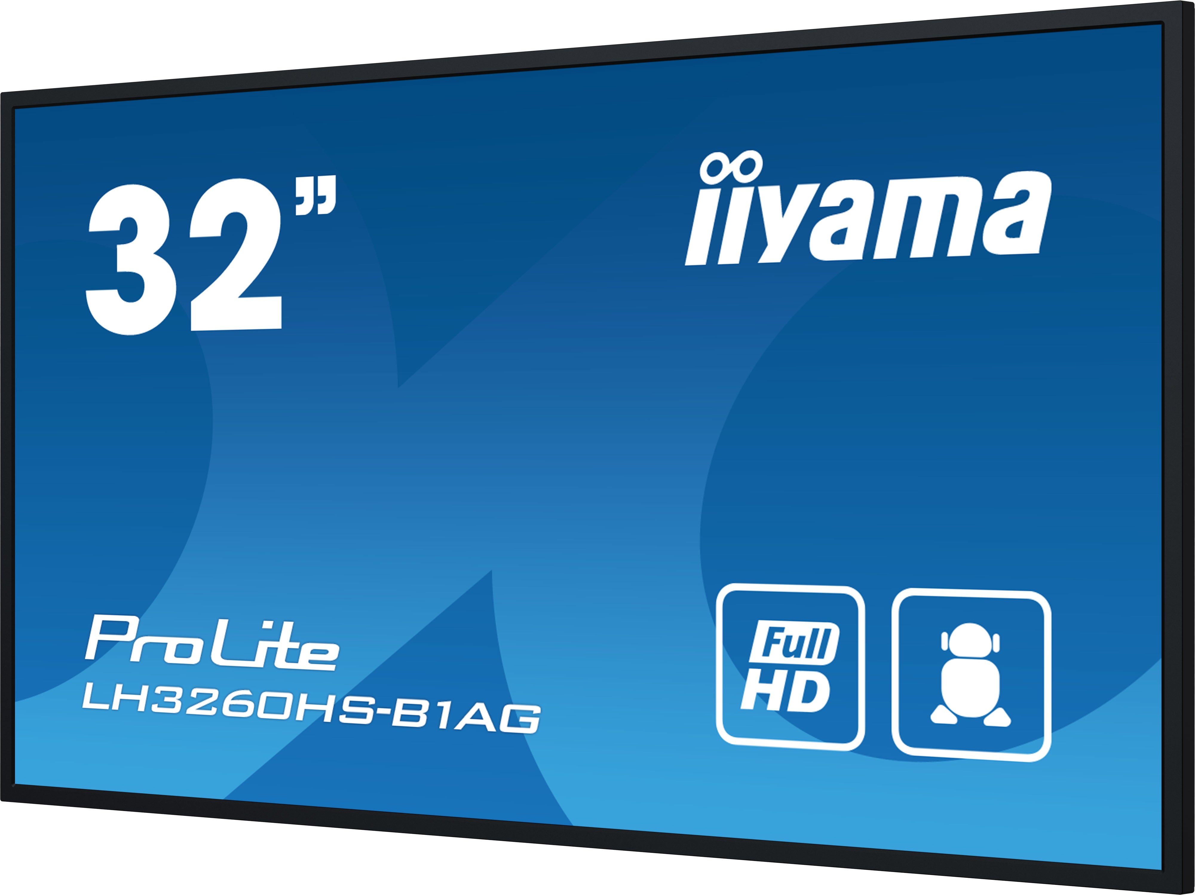 m² Full HD Svart Inbyggd processor Android 11 24/7 iiyama LH3260HS-B1AG 4948570122288 Skyltställ LH3260HS-B1AG www.electri