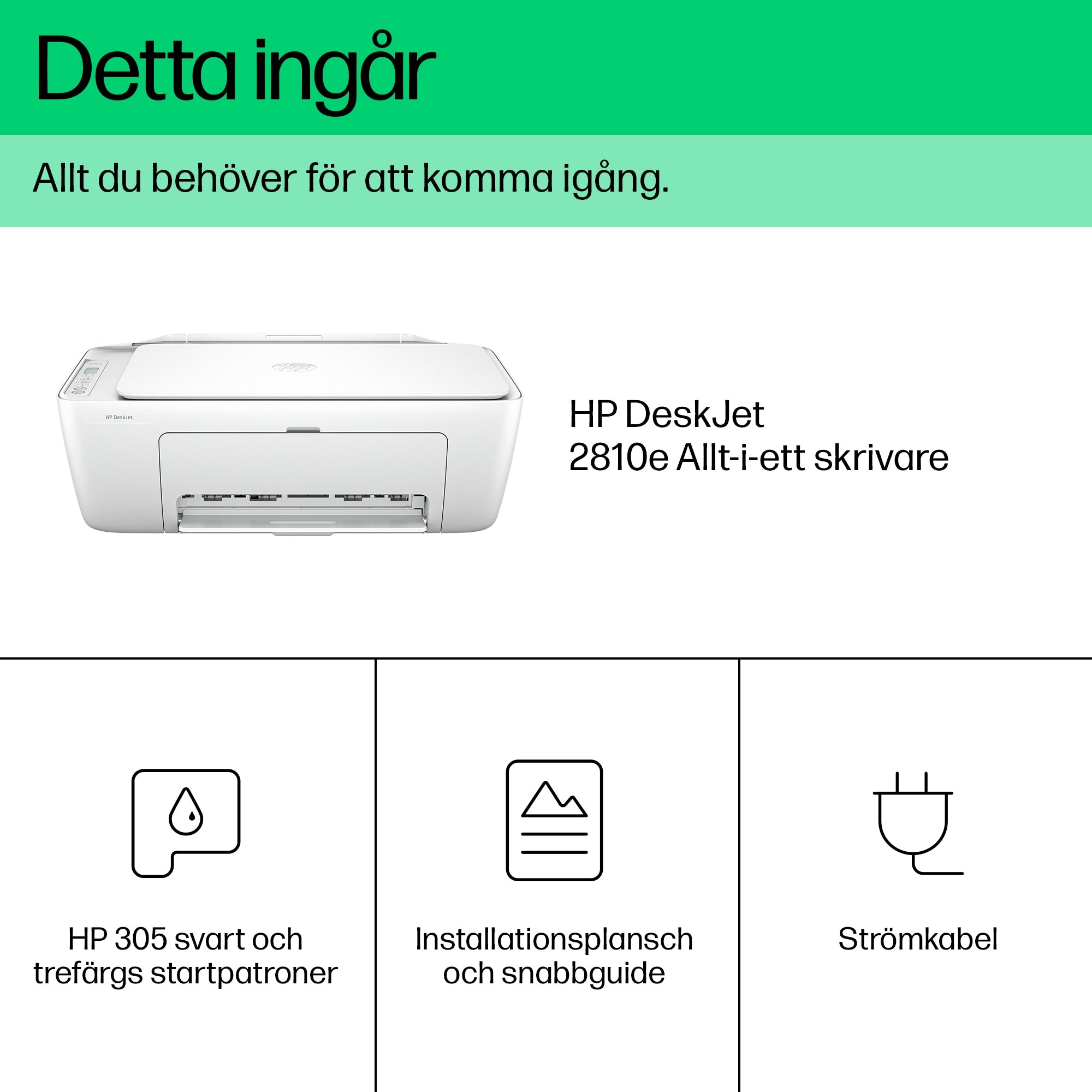 37820074|196337820074|0196337820050|196337820050 Multifunktionsskrivare DeskJet DeskJet 2810e allt-i-ett-skrivare www.elect
