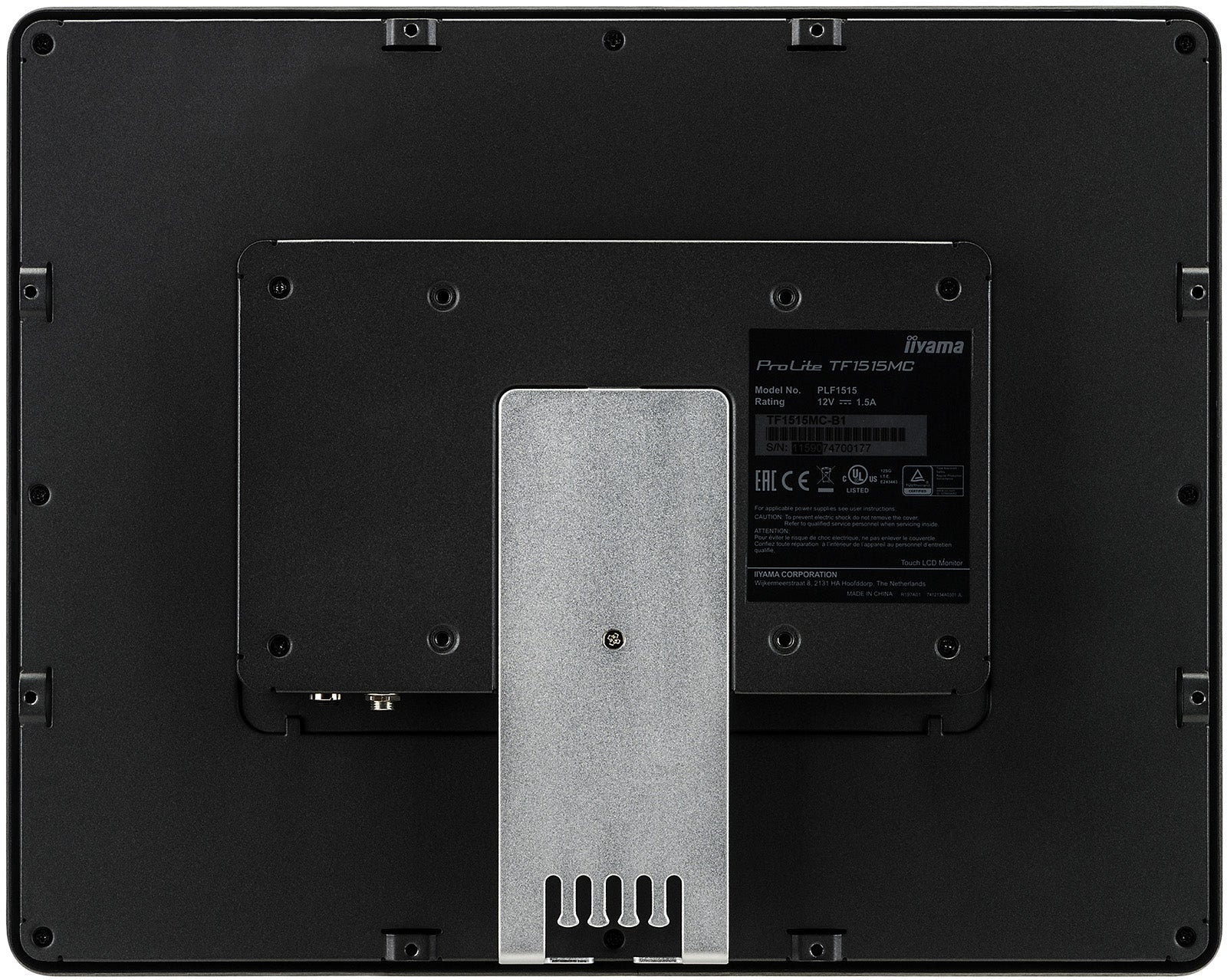 15MC-B2 skyltställ 38,1 cm (15") LED 350 cd/m² XGA Svart Pekskärm iiyama TF1515MC-B2 4948570116751 Skyltställ TF1515MC-B2