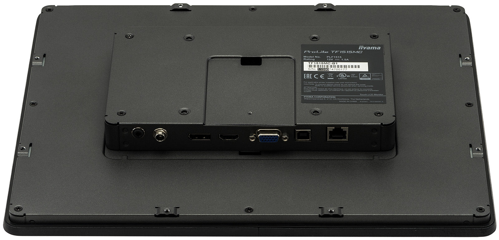 täll 38,1 cm (15") LED 350 cd/m² XGA Svart Pekskärm iiyama TF1515MC-B2 4948570116751 Skyltställ TF1515MC-B2 www.electrical