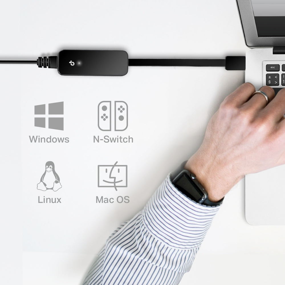 UE306 www.electricalstuff.se ElectricalStuff.se TP-Link UE306 dockningsstationer för bärbara datorer Svart TP-Link UE30