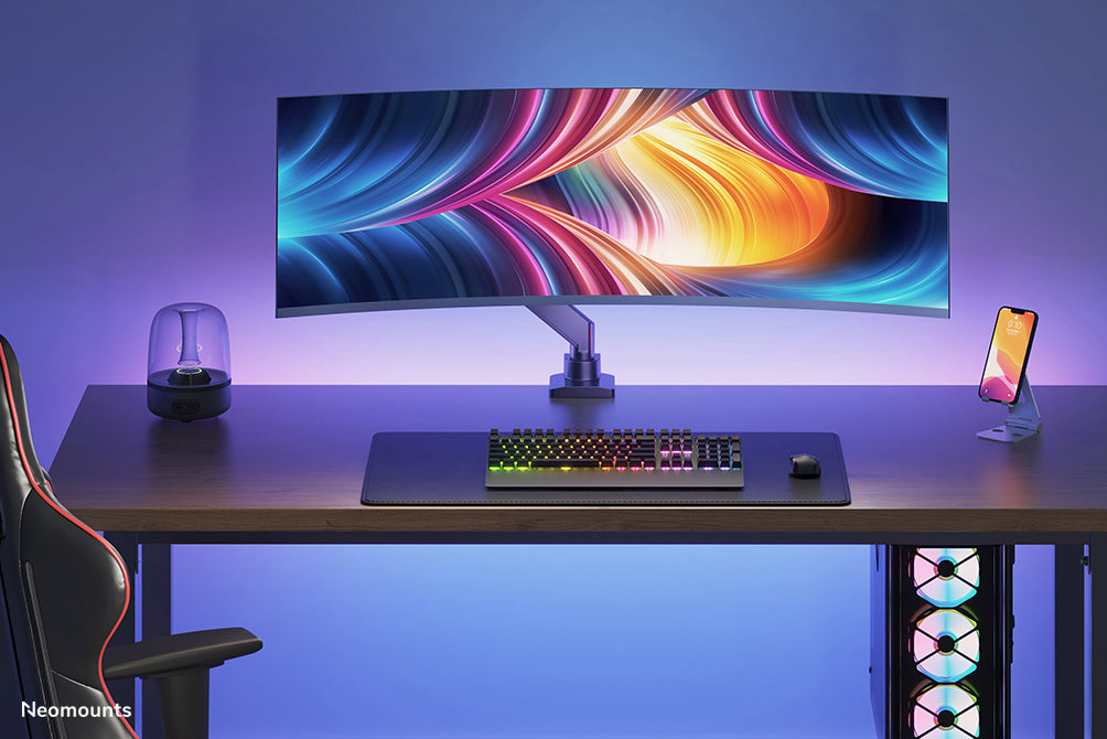 D775BLACKPLUS fäste och ställ till bildskärm 124,5 cm (49") Bord Svart Neomounts NM-D775BLACKPLUS 8717371447809 Fästen och S