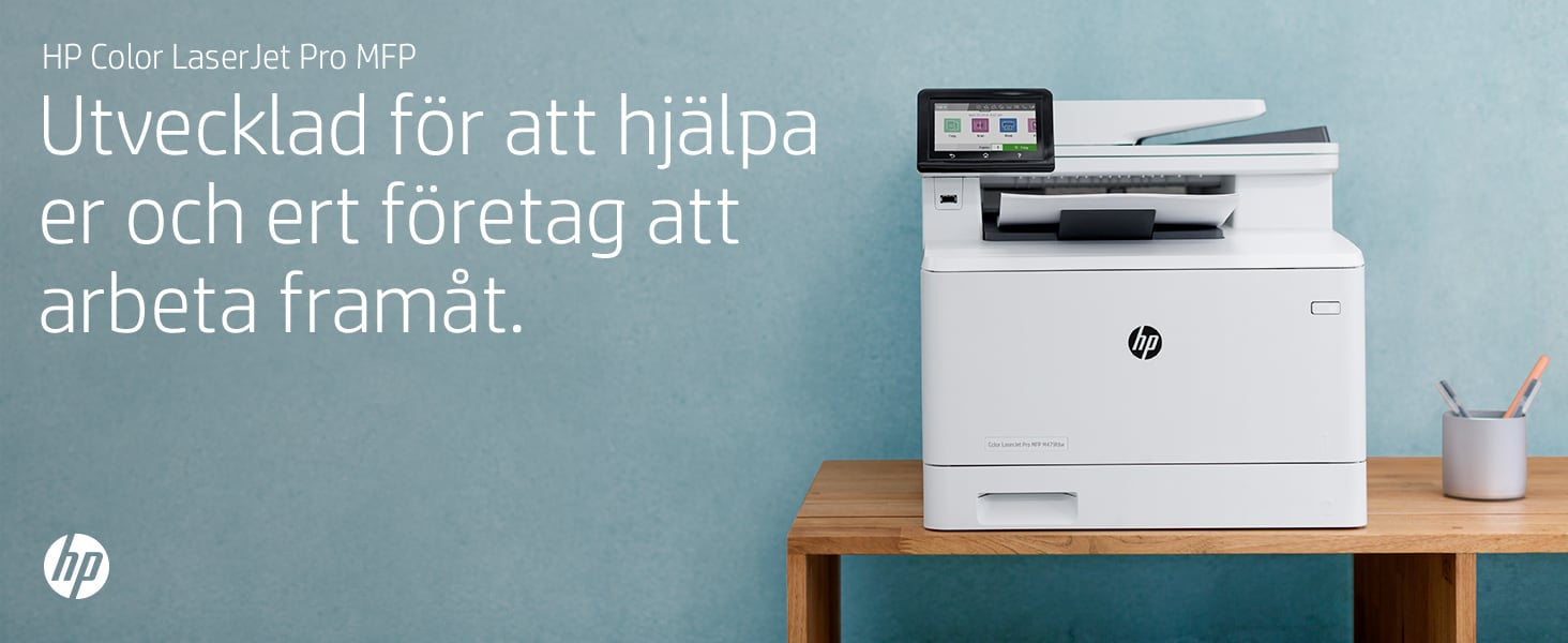lor LaserJet Pro HP Color LaserJet Pro MFP M479fnw, Skriv ut, kopiera, skanna, fax, e-post, Skanna till e-post/PDF; 50 arks