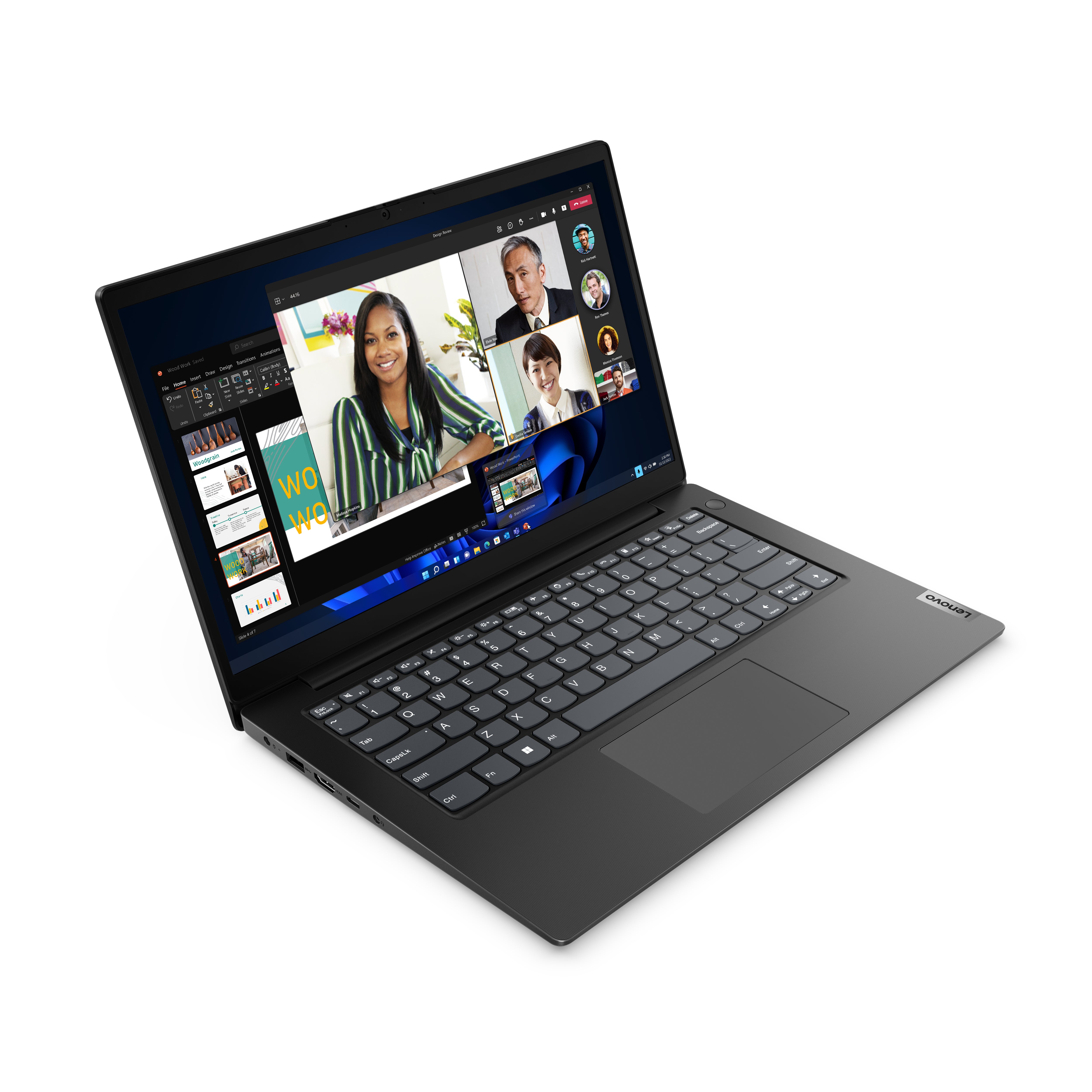 -SDRAM 512 GB SSD Wi-Fi 6 (802.11ax) Windows 11 Pro Svart Lenovo 82YT00M4MX 0196804050928|196804050928 Bärbara Datorer V V1
