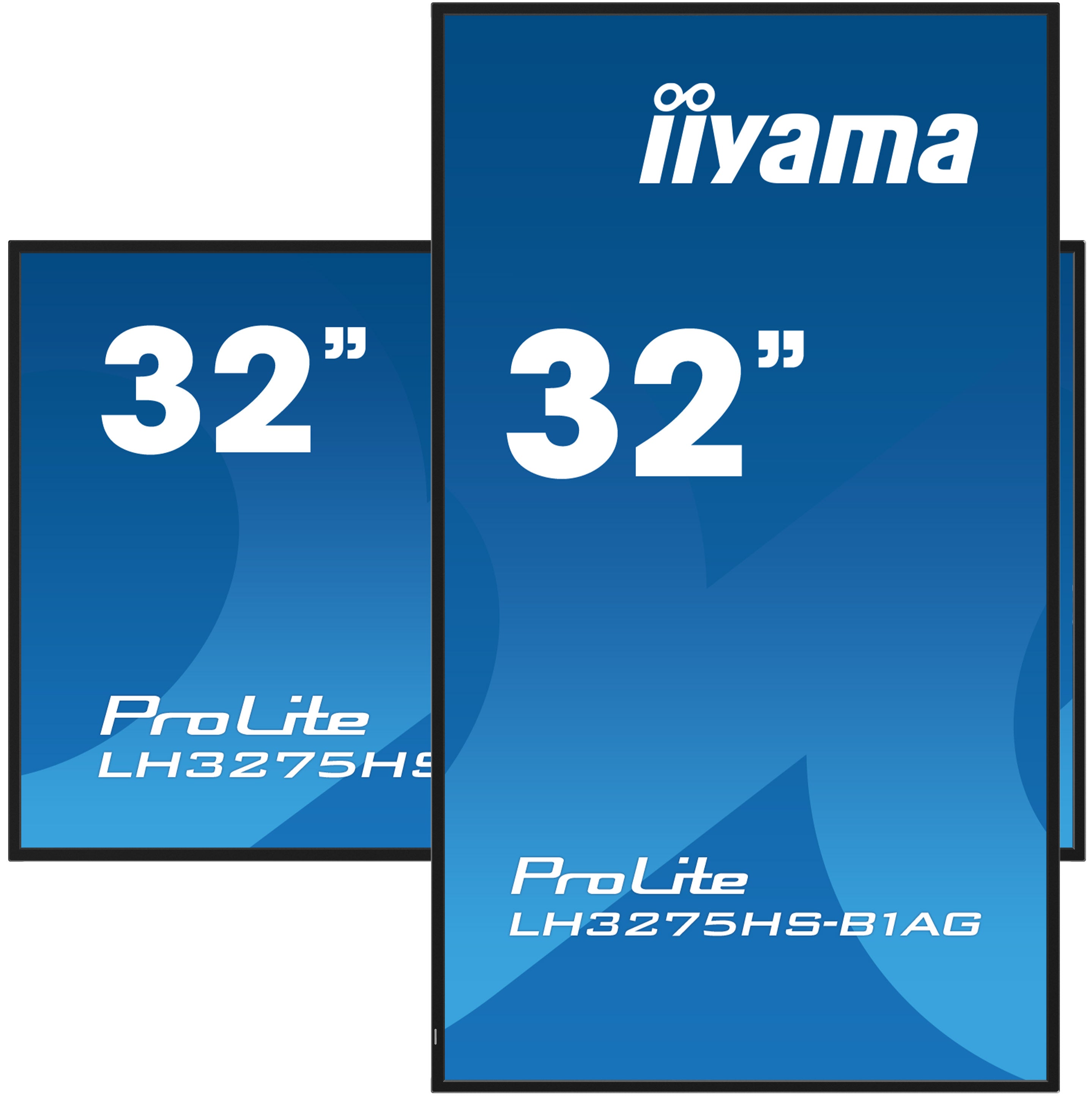 LCD Wi-Fi 500 cd/m² Full HD Svart Inbyggd processor Android 11 24/7 iiyama LH3275HS-B1AG 4948570124220 Skyltställ LH3275H