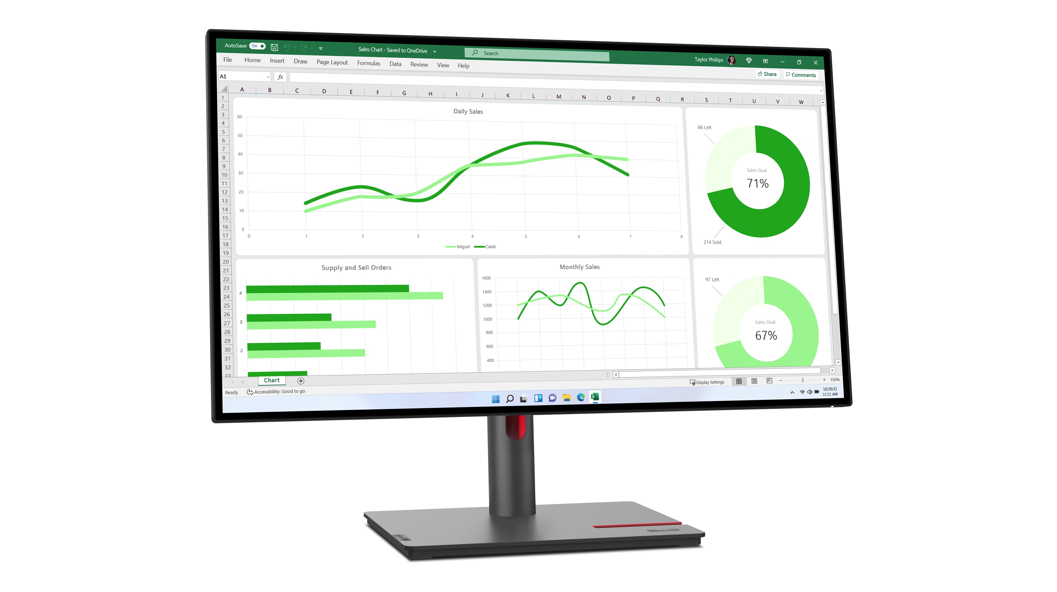 P27q-30 www.electricalstuff.se ElectricalStuff.se Lenovo ThinkVision P27q-30 LED display 68,6 cm (27") 2560 x 1440 pixlar