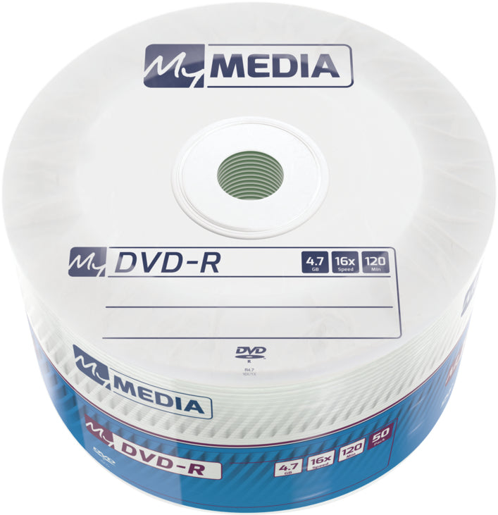 Dvd:Er My DVD-R www.electricalstuff.se ElectricalStuff.se MyMedia My DVD-R 4,7 GB 50 styck MyMedia 69200 0023942692003|