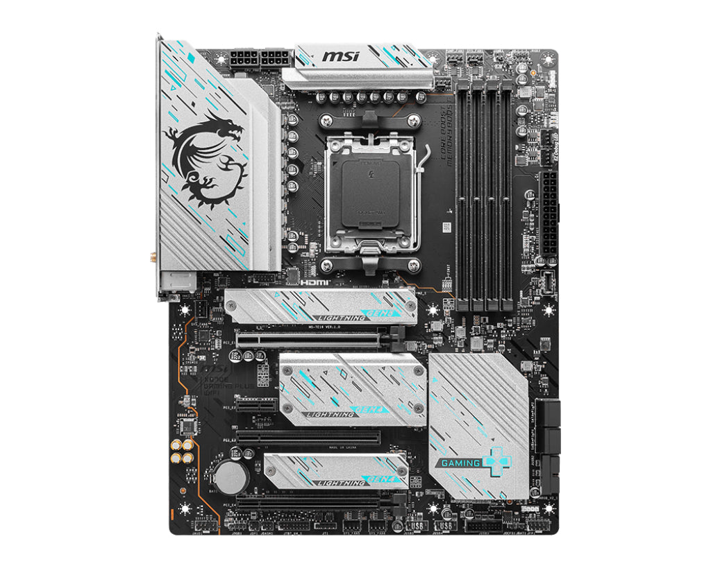 www.electricalstuff.se ElectricalStuff.se MSI X670E GAMING PLUS WIFI moderkort AMD X670 AM5-sockel ATX MSI X670E GAMING PL