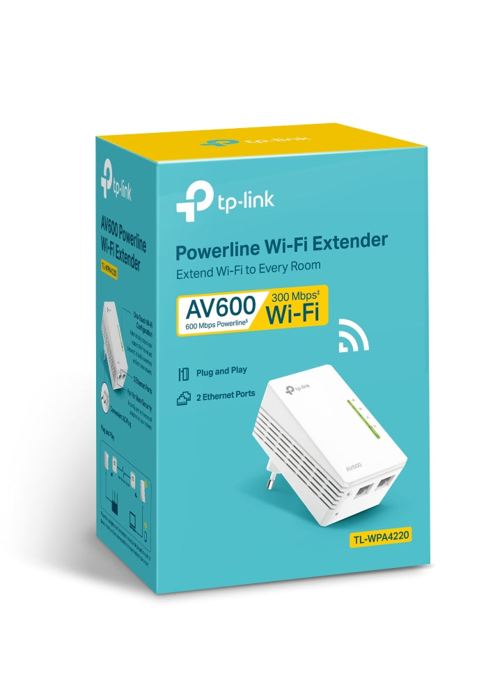 ww.electricalstuff.se ElectricalStuff.se TP-Link TL-WPA4220 PowerLine-nätverksadapter 600 Mbit/s Nätverksansluten (Etherne