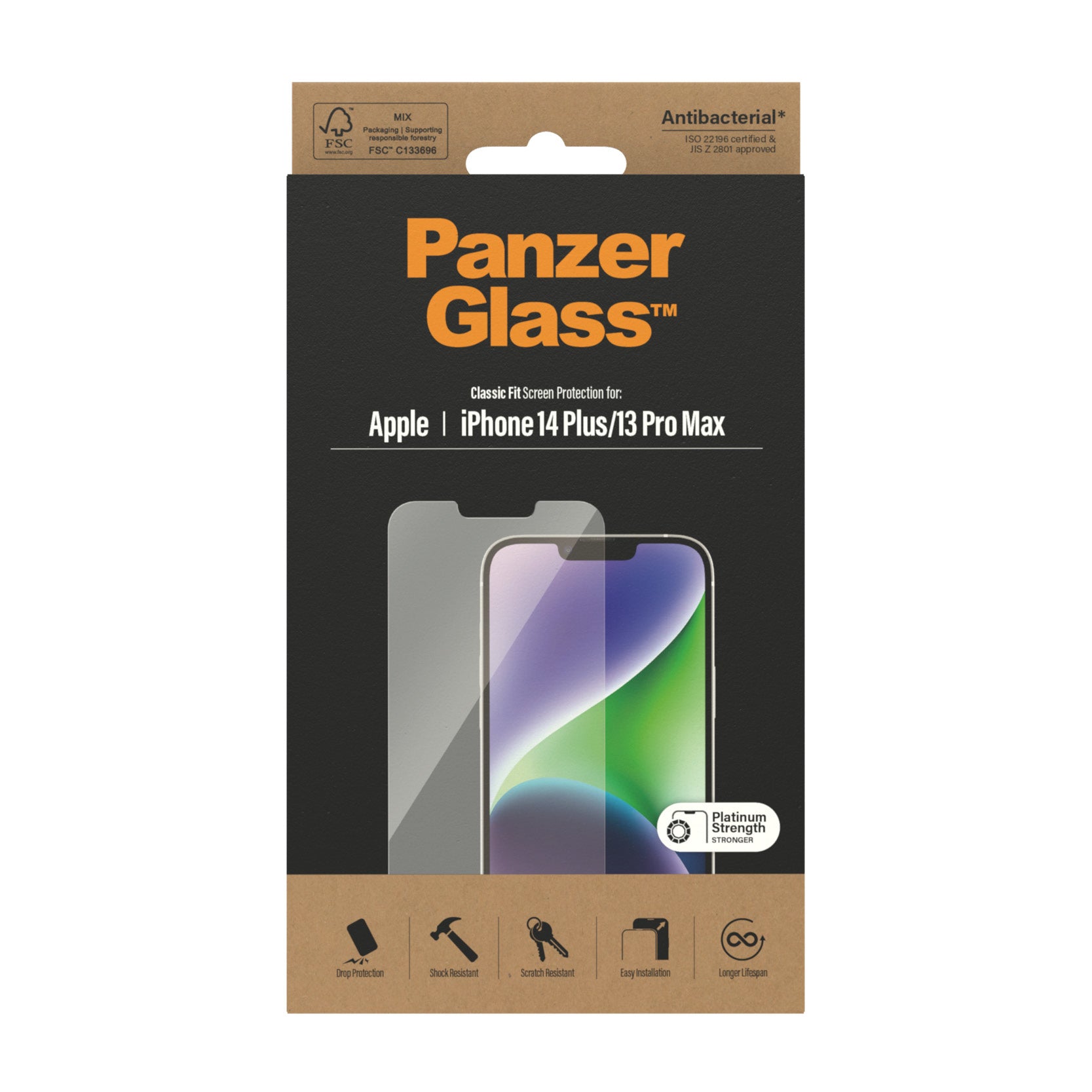 lectricalStuff.se PanzerGlass Classic Fit Apple iPhone 20 Genomskinligt skärmskydd 1 styck PanzerGlass 2769 5711724027697