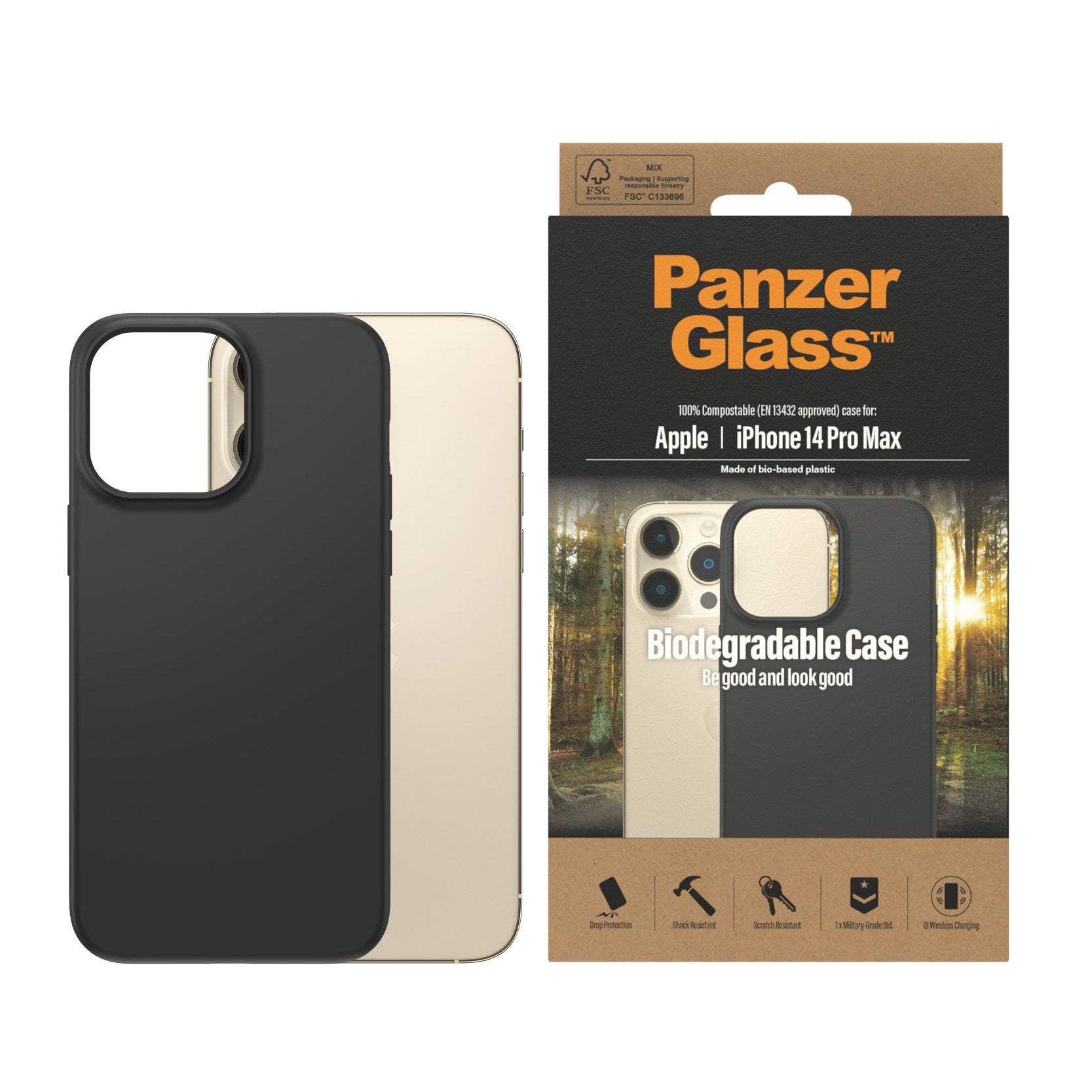 nzerGlass 0420 5711724004209 Mobiltelefonfodral Biodegradable www.electricalstuff.se ElectricalStuff.se PanzerGlass Biod