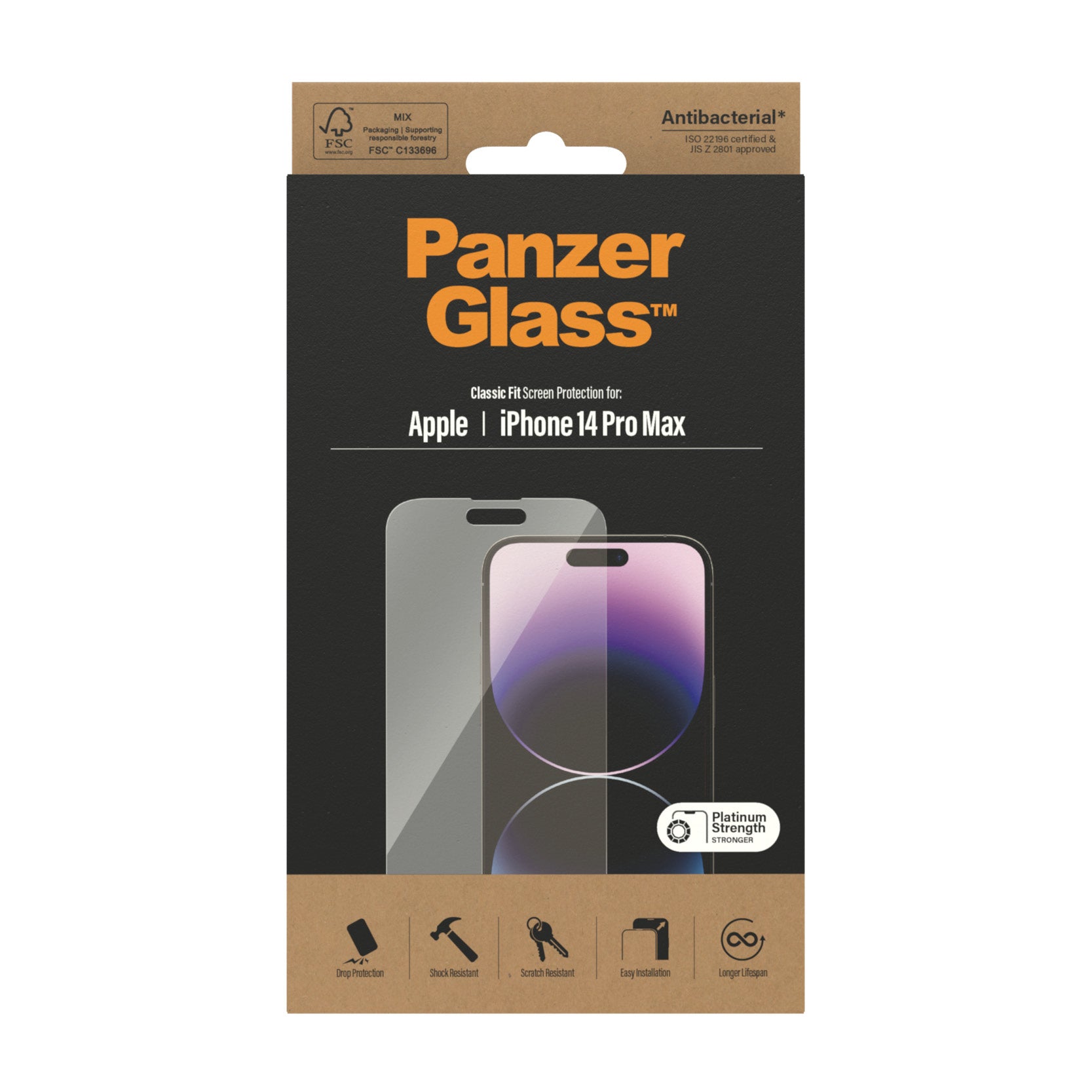 lectricalStuff.se PanzerGlass Classic Fit Apple iPhone 20 Genomskinligt skärmskydd 1 styck PanzerGlass 2770 5711724027703