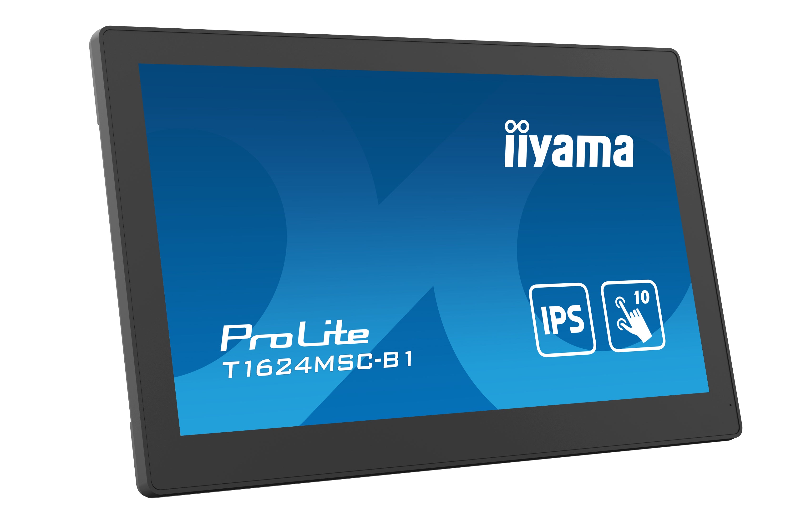 uff.se iiyama T1624MSC-B1 skyltställ Interaktiv plattskärm 39,6 cm (15.6") LCD 450 cd/m² Full HD Svart Pekskärm 24/7 iiyam