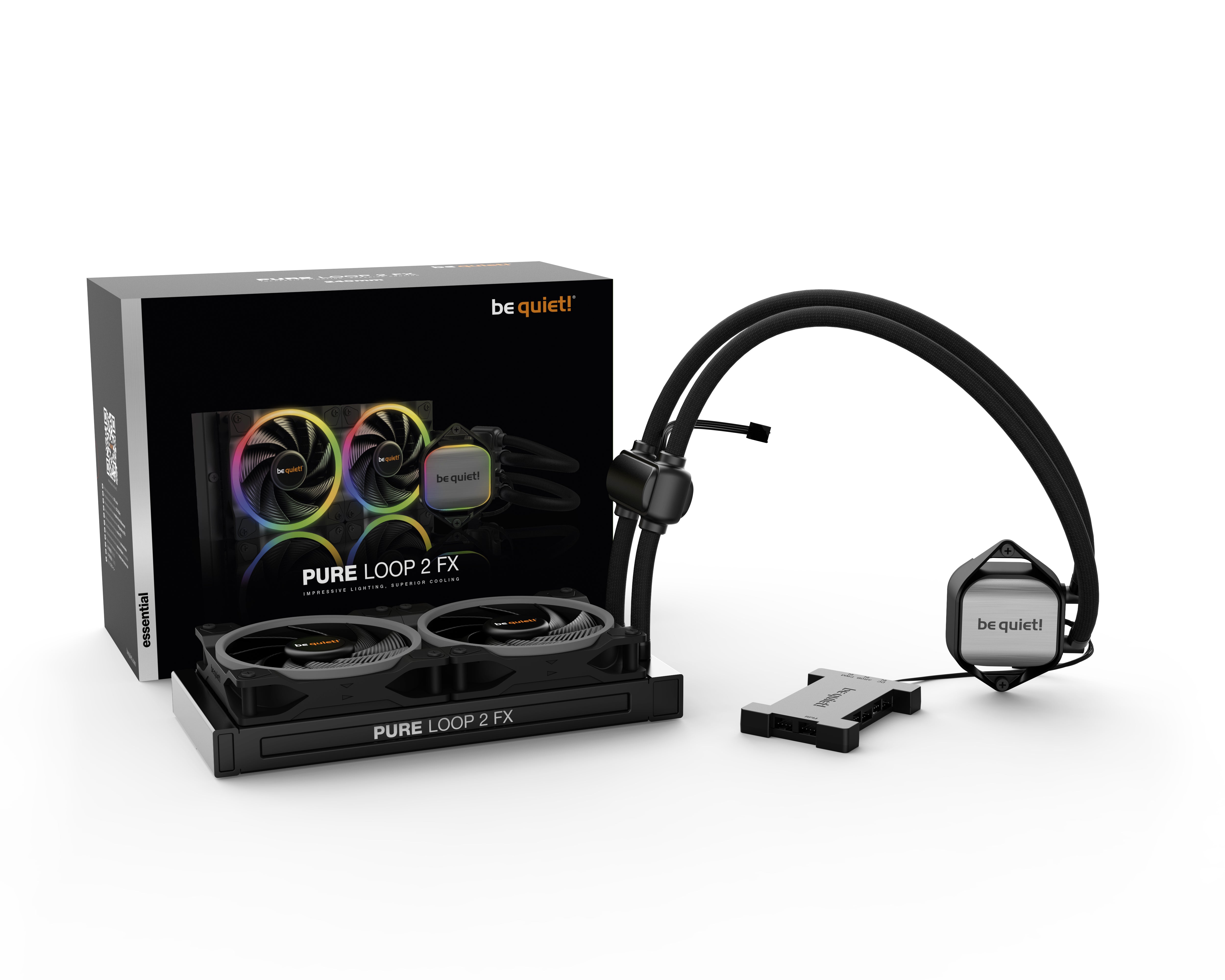 m för Datorer Pure Loop 2 FX 240mm www.electricalstuff.se ElectricalStuff.se be quiet! Pure Loop 2 FX 240mm Processor Al