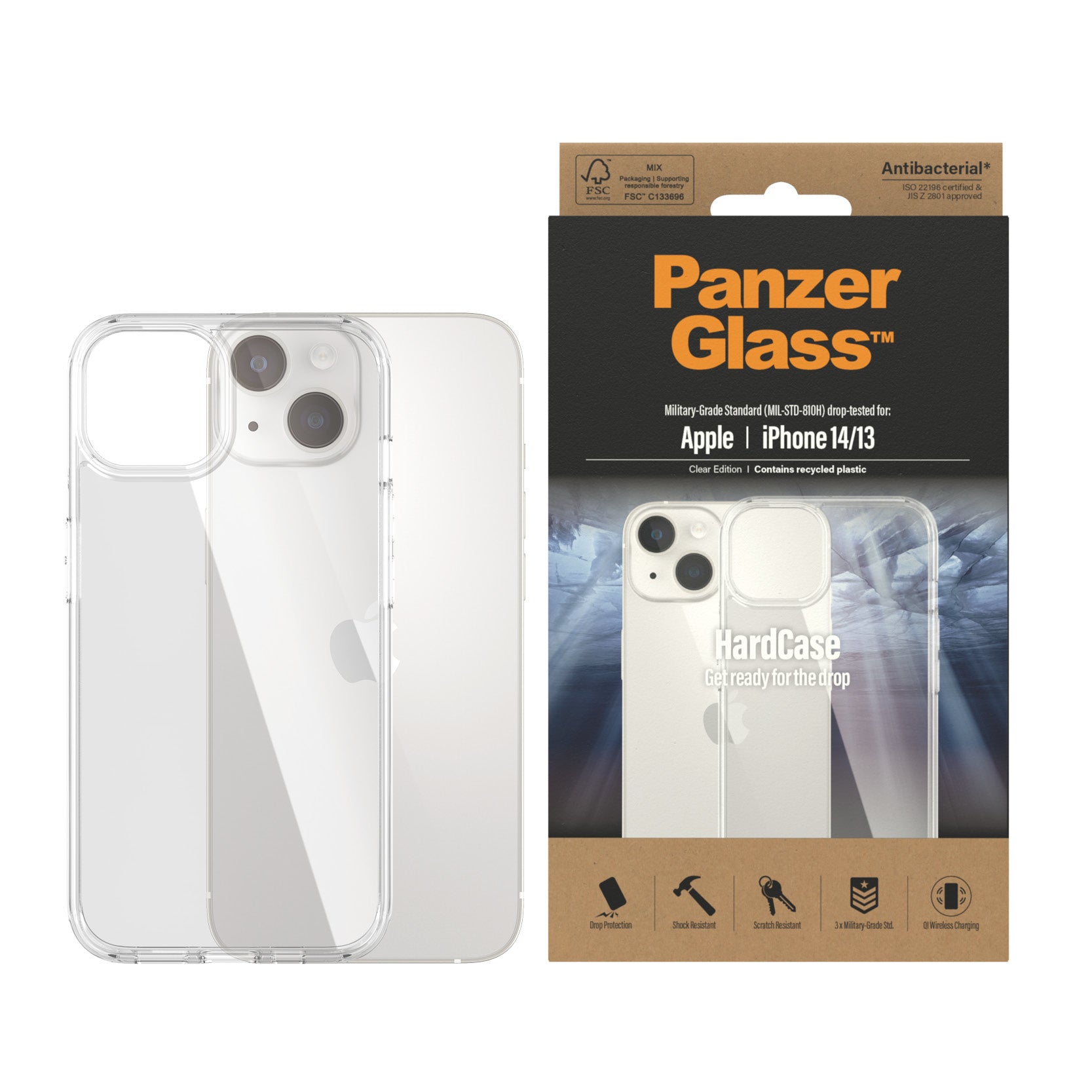 rGlass 0401 5711724004018 Mobiltelefonfodral HardCase www.electricalstuff.se ElectricalStuff.se PanzerGlass HardCase mob