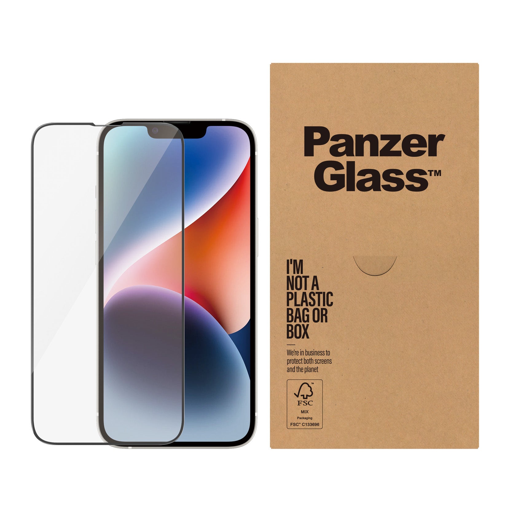 www.electricalstuff.se ElectricalStuff.se PanzerGlass APPLE IPHONE 2022 6.1IN 13 13 PRO UWF AB BULK Genomskinligt skärmsky