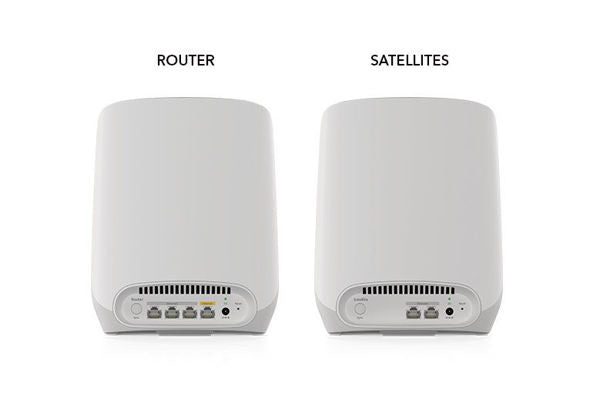 lStuff.se NETGEAR Orbi RBK763S Tri-band (2,4 GHz / 5 GHz / 5 GHz) Wi-Fi 6 (802.11ax) Vit 7 Intern NETGEAR RBK763S-100EUS 0