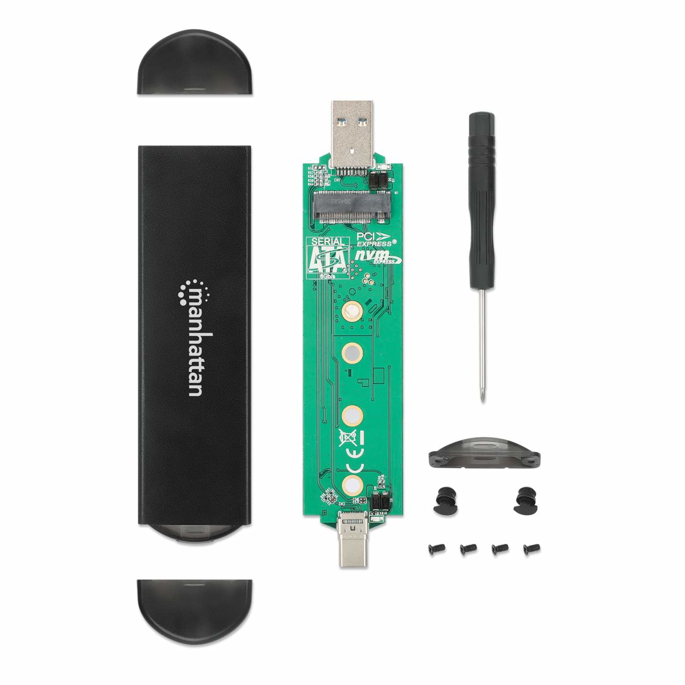 Manhattan 130639 0766623130639|766623130639 Höljen för lagringsenheter 130639 www.electricalstuff.se ElectricalStuff.se