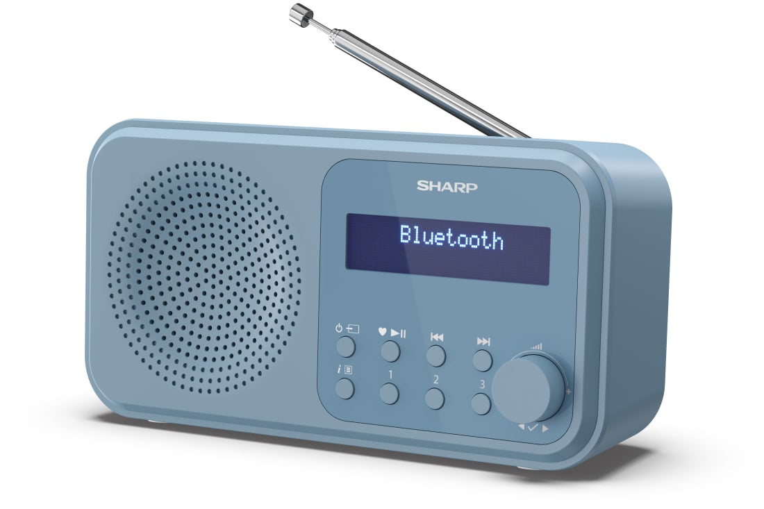 Radioapparater DR-P420 www.electricalstuff.se ElectricalStuff.se Sharp DR-P420 Bärbar Digital Blå Sharp DR-P420(BL) 497