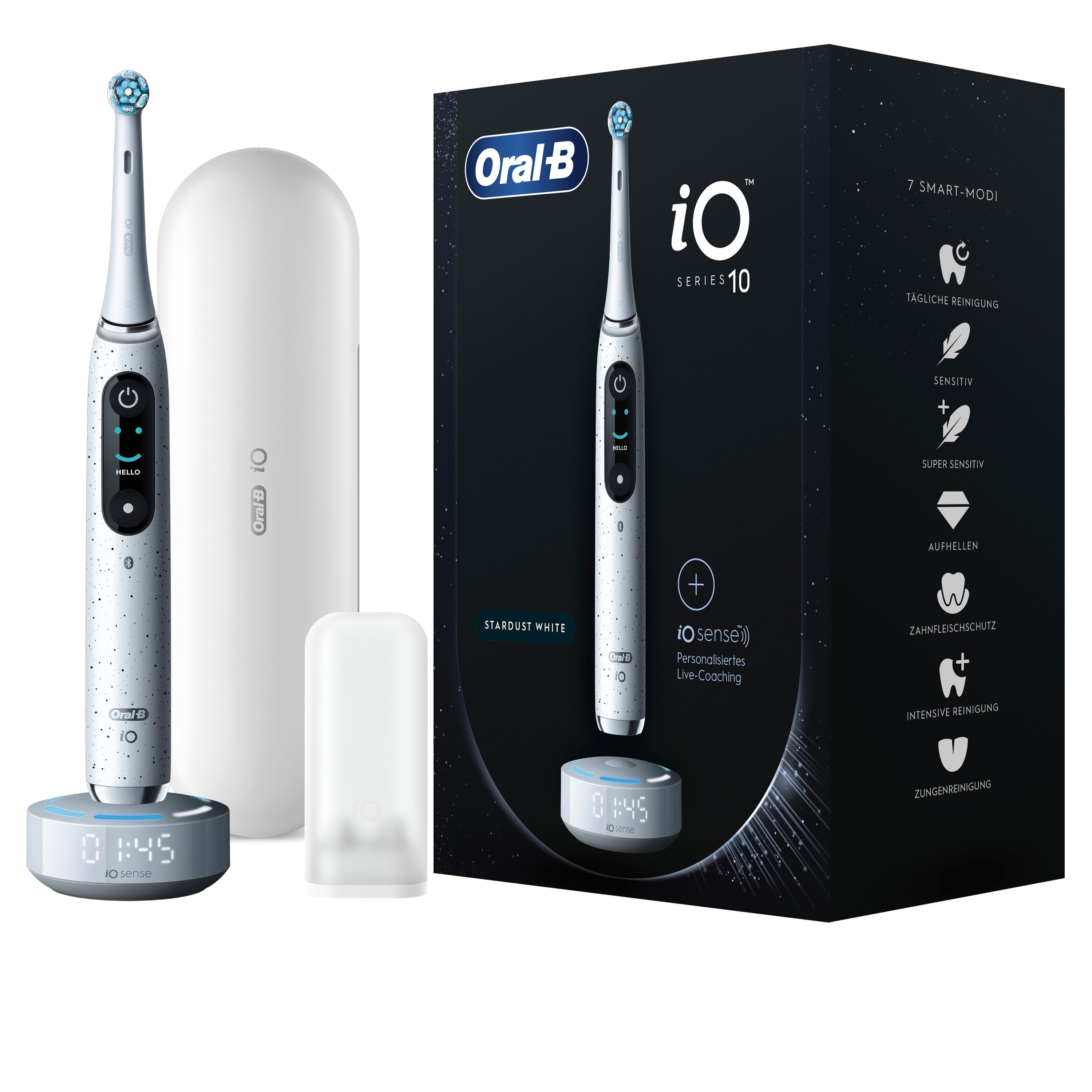 www.electricalstuff.se ElectricalStuff.se Oral-B iO Series 10 Vuxen Roterande och oscillerande tandborste Vit Oral-B 43545