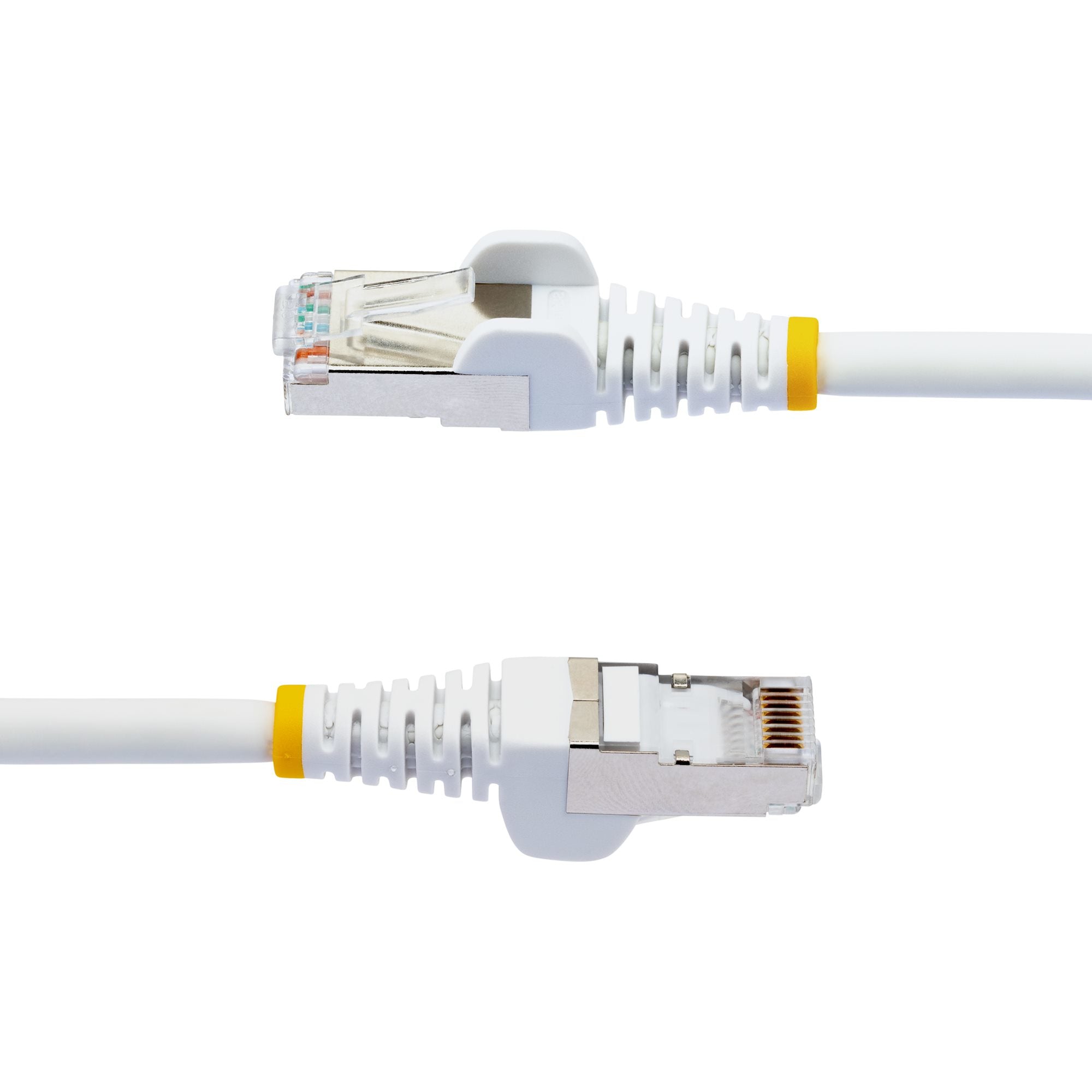 0896801|065030896801 Nätverkskablar 2 m CAT6a Ethernet-kabel - Vit - Low Smoke Zero Halogen (LSZH) - 10 GbE 500 MHz 100 W