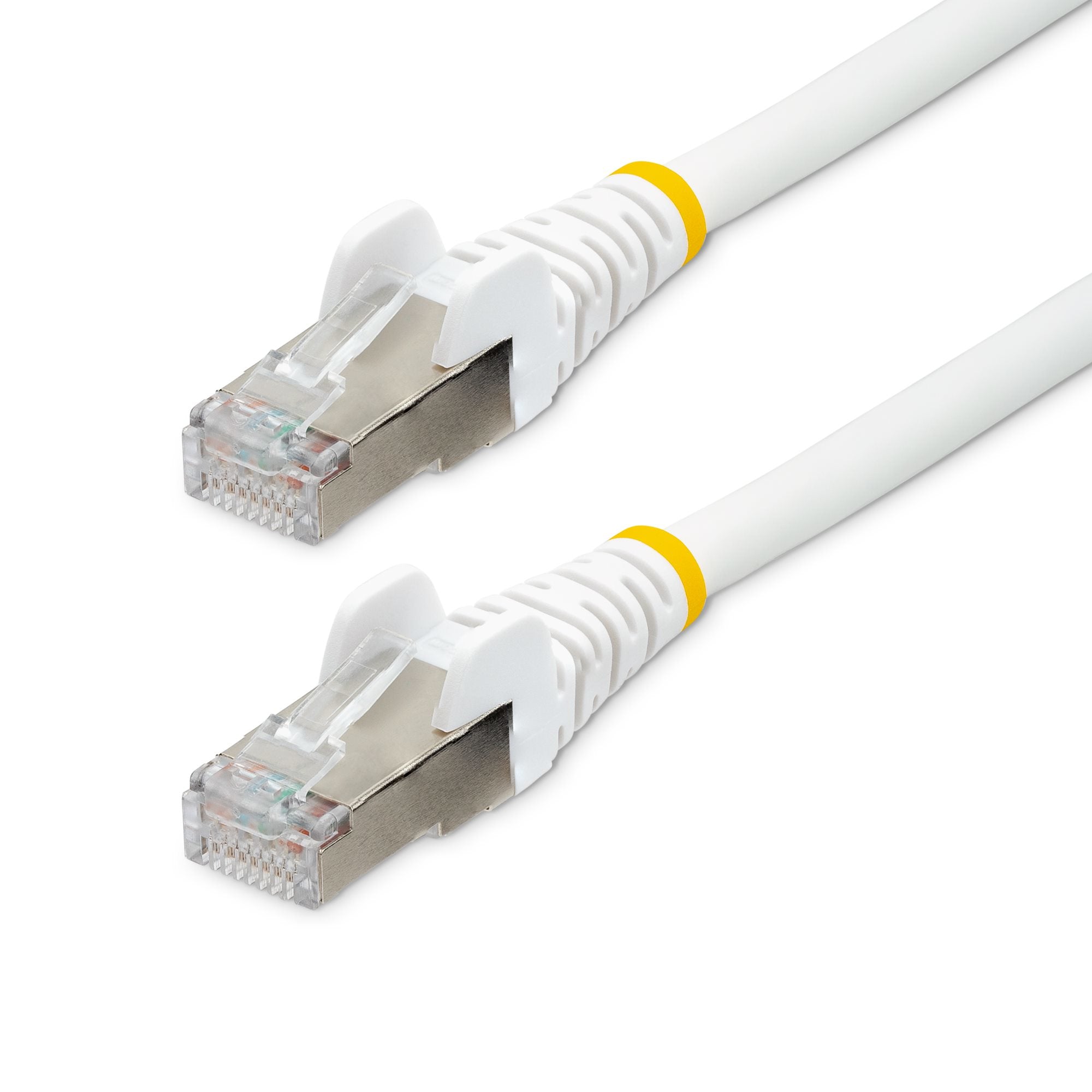 www.electricalstuff.se ElectricalStuff.se StarTech.com 2 m CAT6a Ethernet-kabel - Vit - Low Smoke Zero Halogen (LSZH) - 10