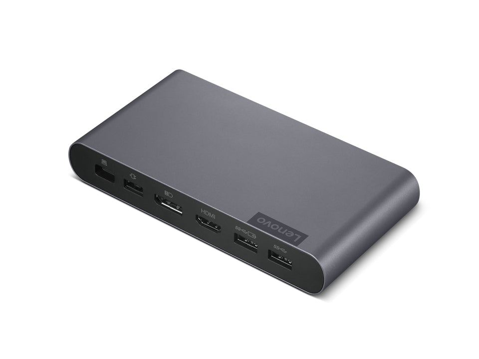 Gen 2) Type-C Grå Lenovo 40B30090EU 0195892052982|195892052982 Dockningsstationer För Bärbara Datorer 40B30090EU www.elec