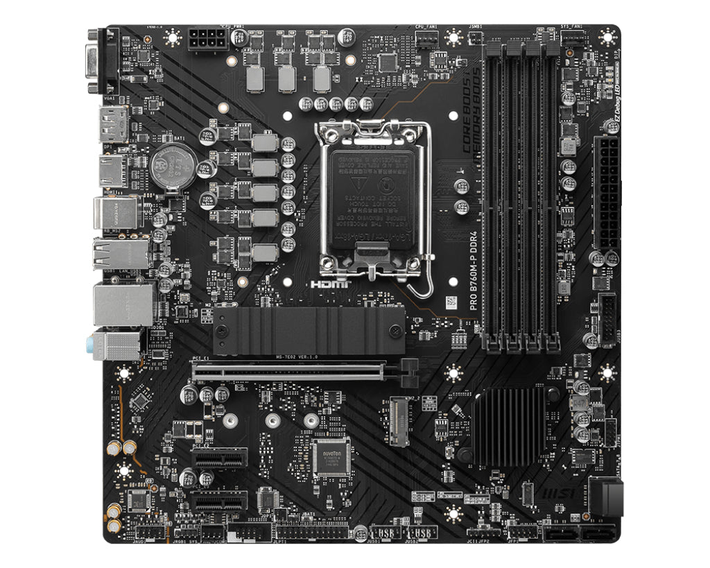 R4 4711377030991|5715063287897|0824142319802|824142319802 Moderkort PRO B760M-P DDR4 www.electricalstuff.se ElectricalStuf