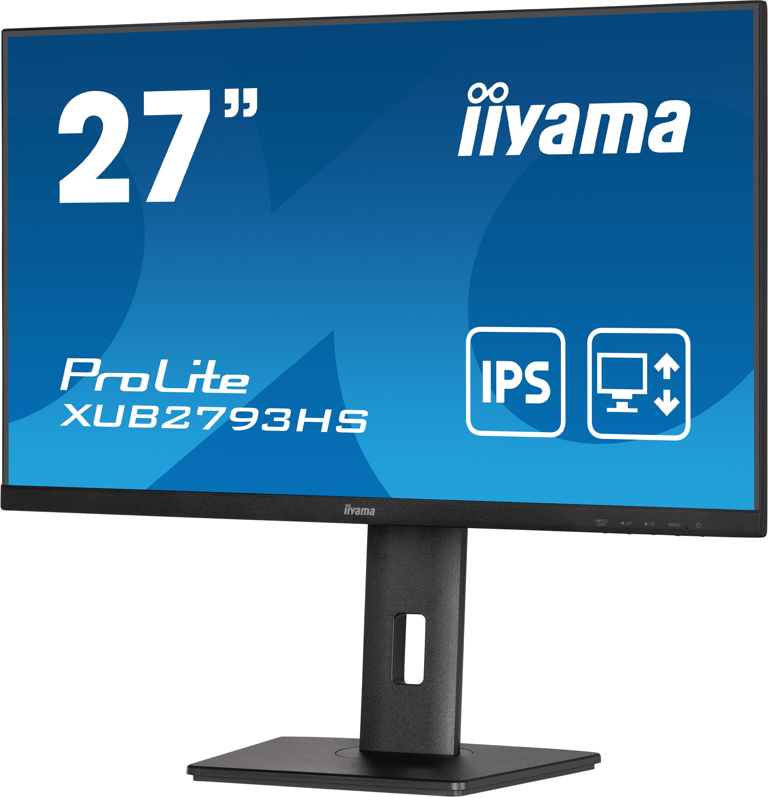 3HS-B7 platta pc-skärmar 68,6 cm (27") 1920 x 1080 pixlar Full HD LED Svart iiyama XUB2793HS-B7 4948570124633 Platta Pc-Skär
