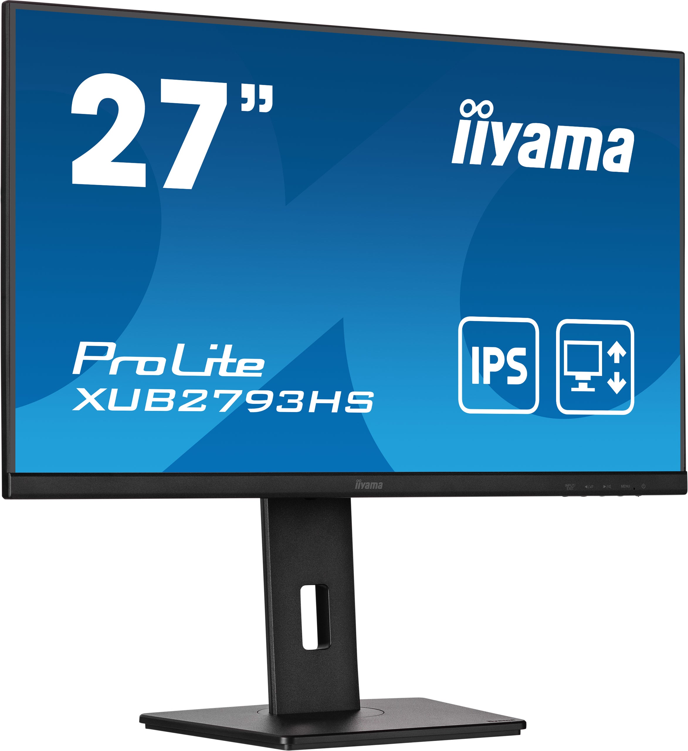 lStuff.se iiyama ProLite XUB2793HS-B7 platta pc-skärmar 68,6 cm (27") 1920 x 1080 pixlar Full HD LED Svart iiyama XUB2793H