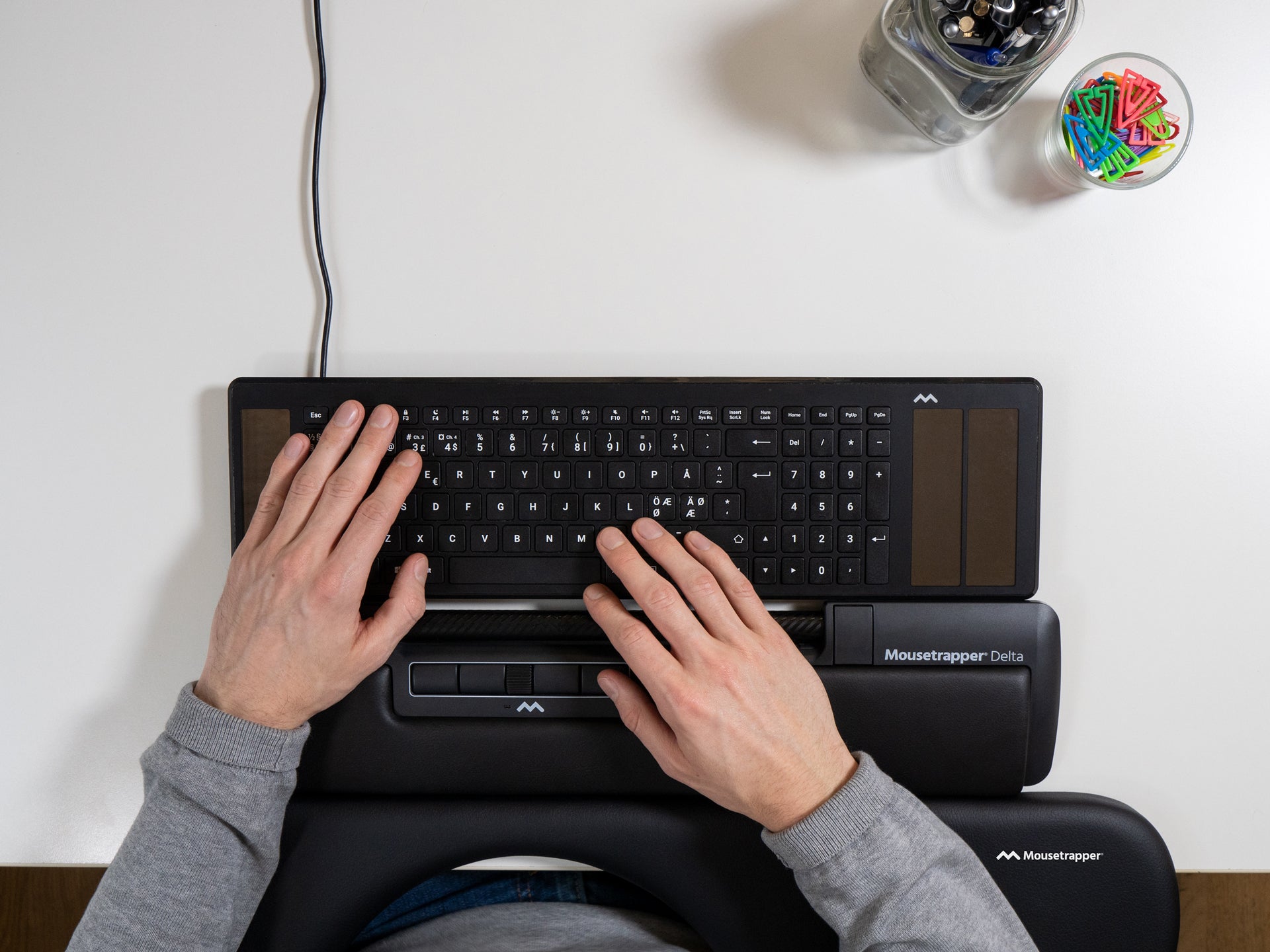 153 7350071401538 Datormöss Delta Regular www.electricalstuff.se ElectricalStuff.se Mousetrapper Delta Regular datormöss