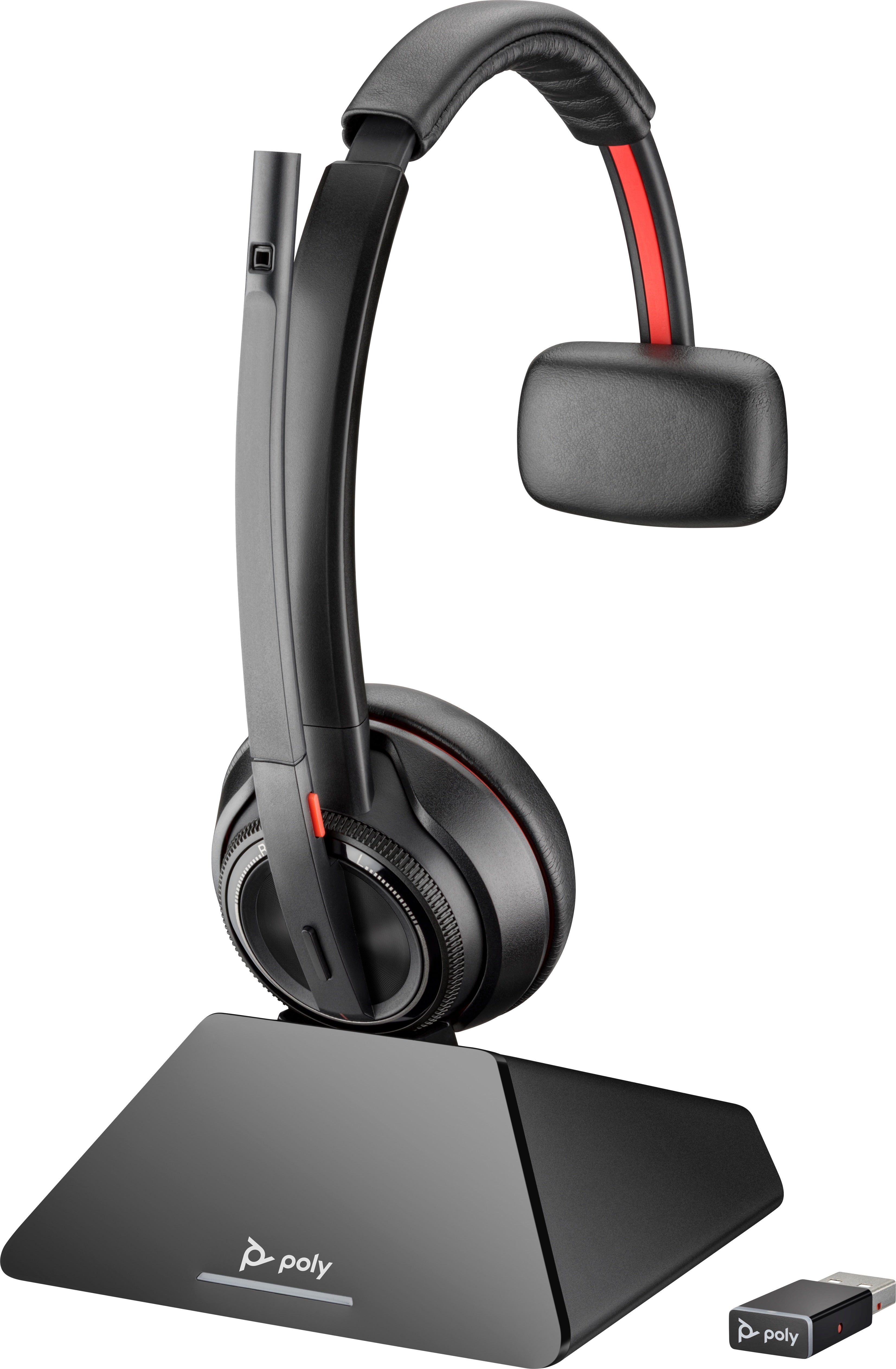 www.electricalstuff.se ElectricalStuff.se POLY Savi 8210 Office DECT 1880-1900 MHz Single Ear Headset POLY 8D3K5AA 5715063