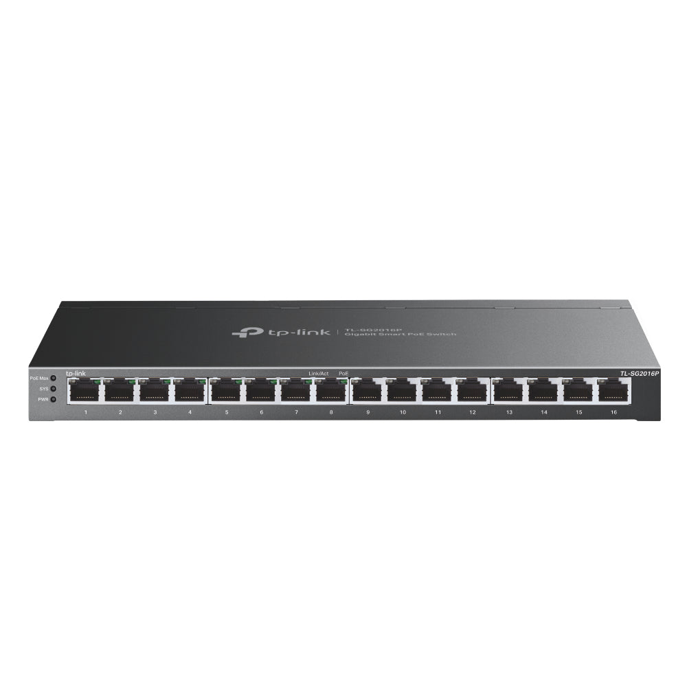 www.electricalstuff.se ElectricalStuff.se TP-Link JetStream TL-SG2016P nätverksswitchar L2/L3/L4 Gigabit Ethernet (10/100/