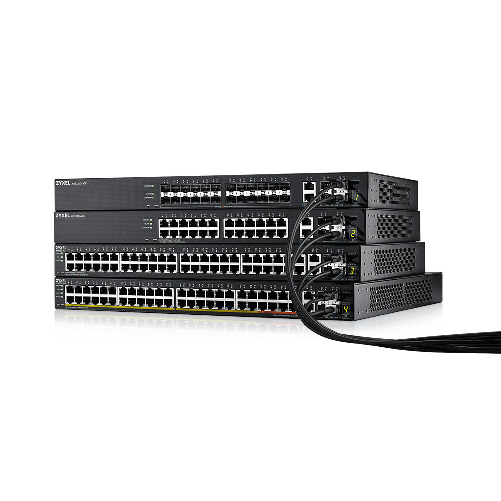 tverksswitchar XGS2220-30 www.electricalstuff.se ElectricalStuff.se Zyxel XGS2220-30 hanterad L3 Gigabit Ethernet (10/10