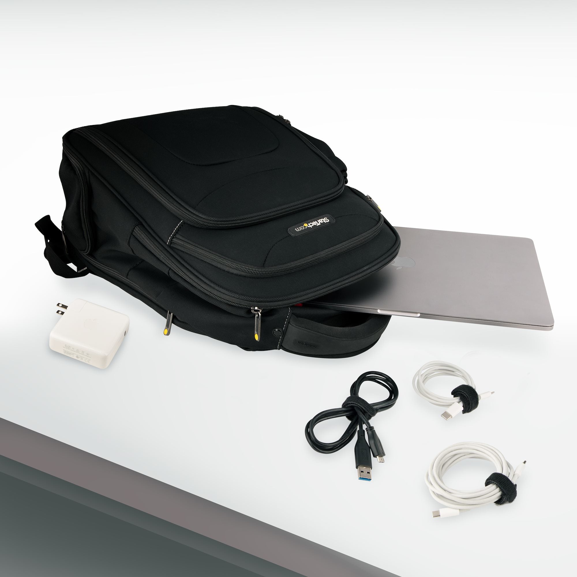 kabelband - Justerbara och flexibla - Sladdorganisatorband/band för kabelhantering - Kabelband StarTech.com B506I-HOOK-LOOP-