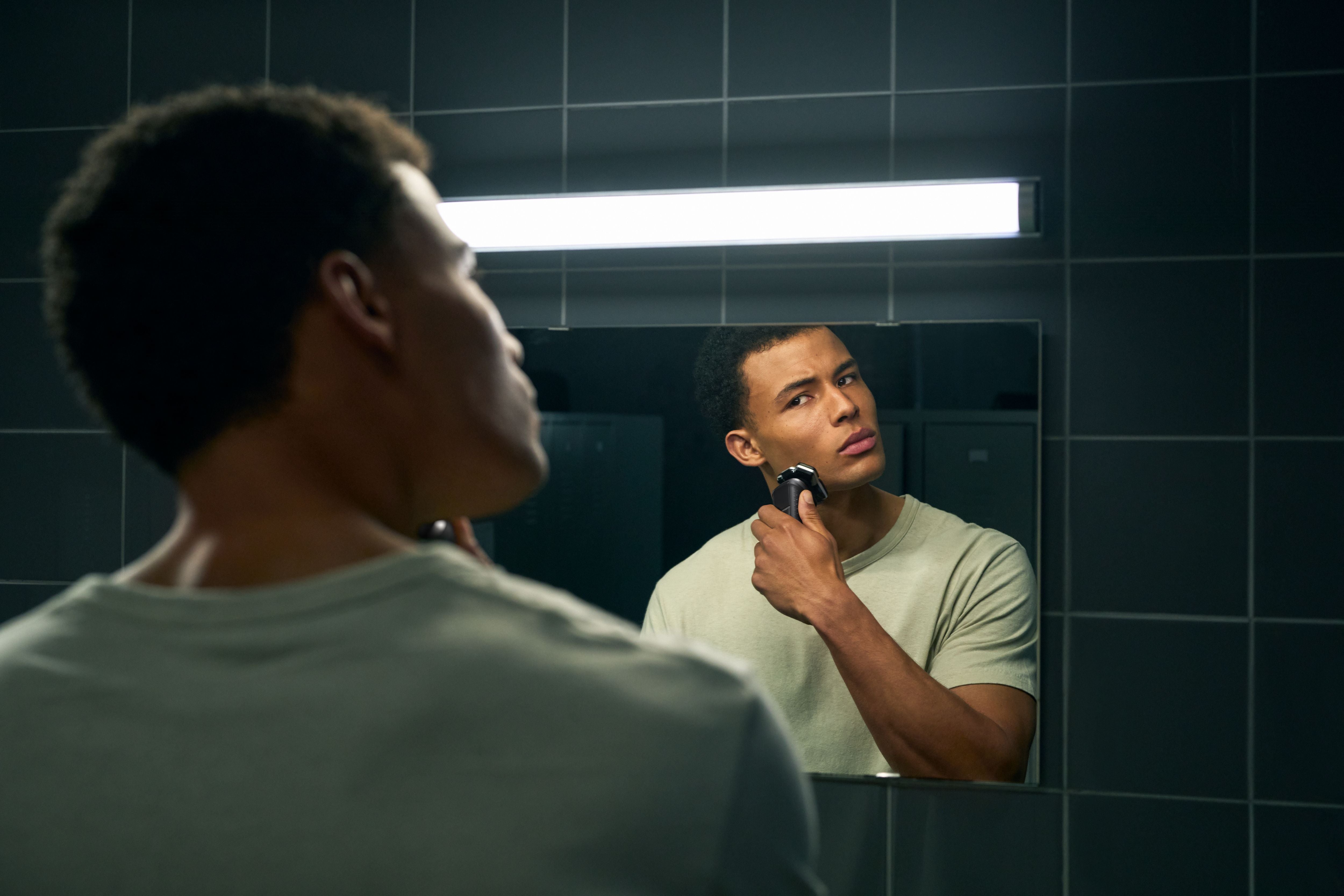 VER Series 5000 S5887/30 rakapparater för män Roterande rakhuvud Trimmer Svart, Grå Philips S5887/30 8720689008471 Rakappara