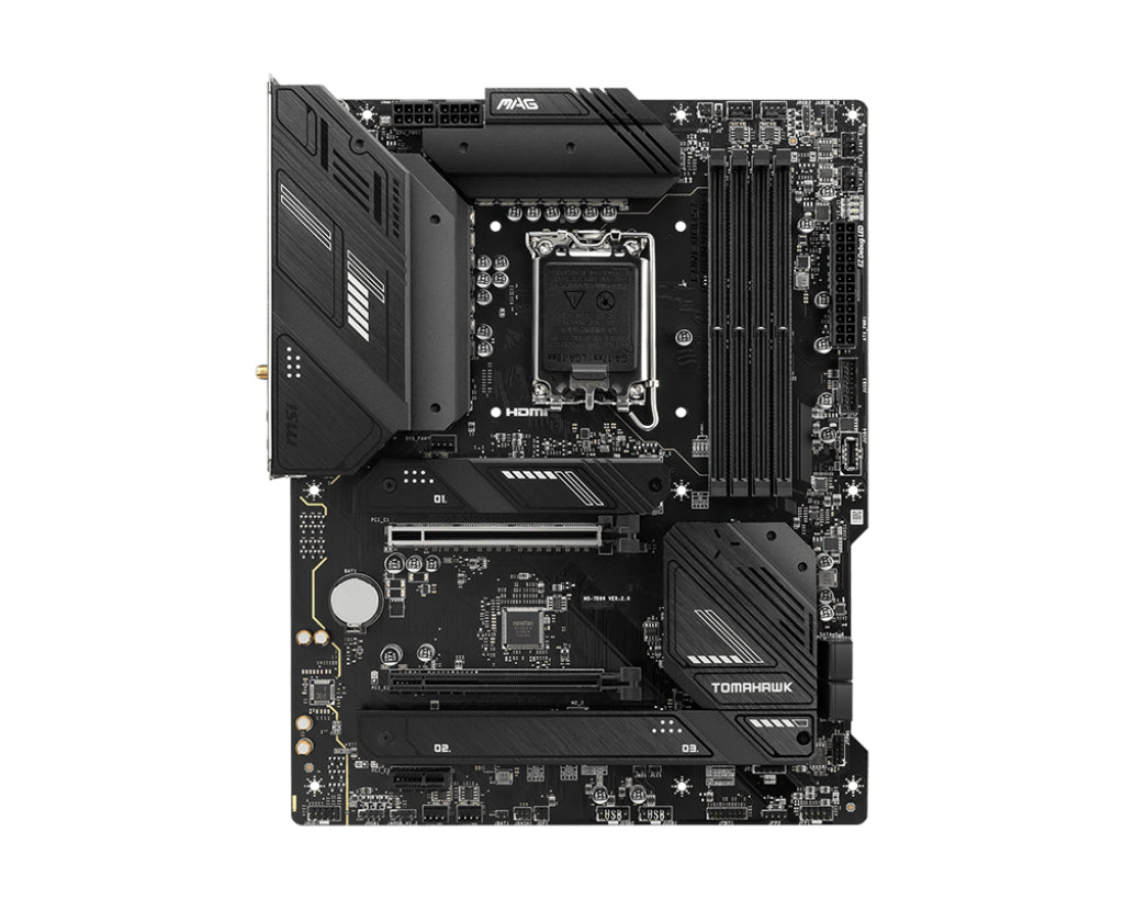 www.electricalstuff.se ElectricalStuff.se MSI MAG B760 TOMAHAWK WIFI moderkort LGA 1700 ATX MSI MAG B760 TOMAHAWK WIFI 471