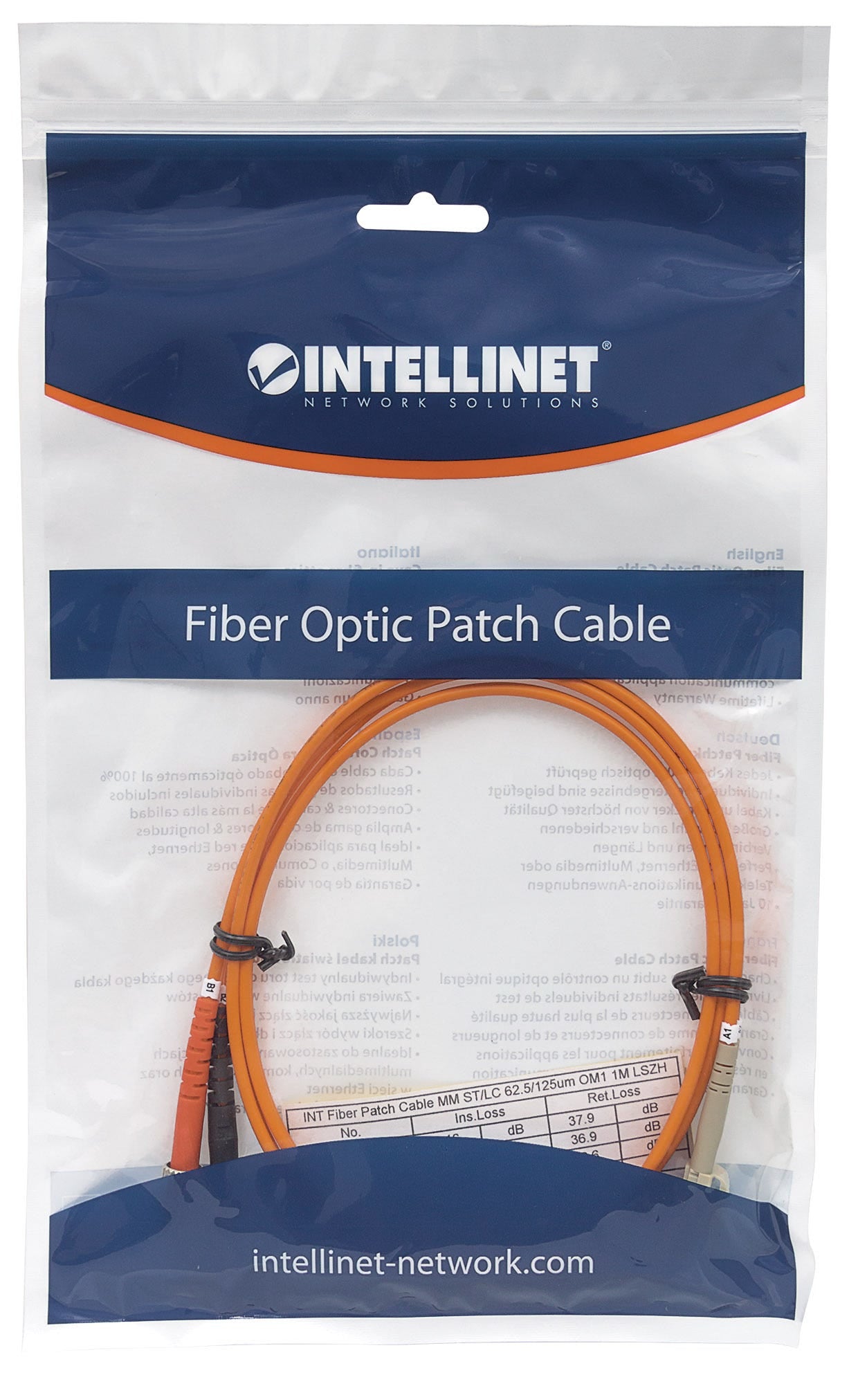 ntellinet 471312 0766623471312|766623471312 InfiniBand och Fiberoptiska Kablar 2m LC/ST www.electricalstuff.se ElectricalS
