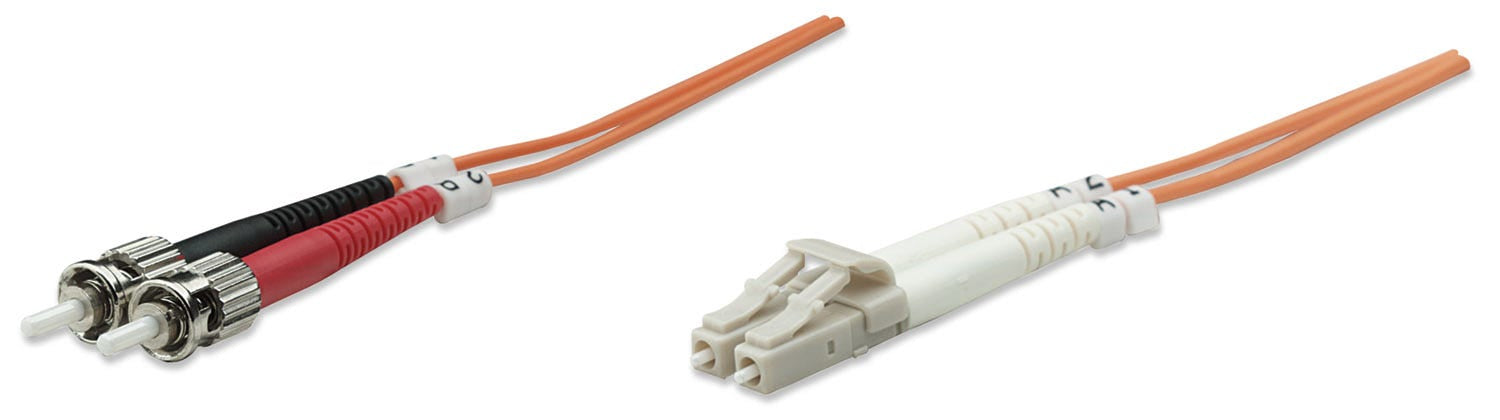 www.electricalstuff.se ElectricalStuff.se Intellinet 2m LC/ST InfiniBand och fiberoptisk kabel Orange Intellinet 471312 07