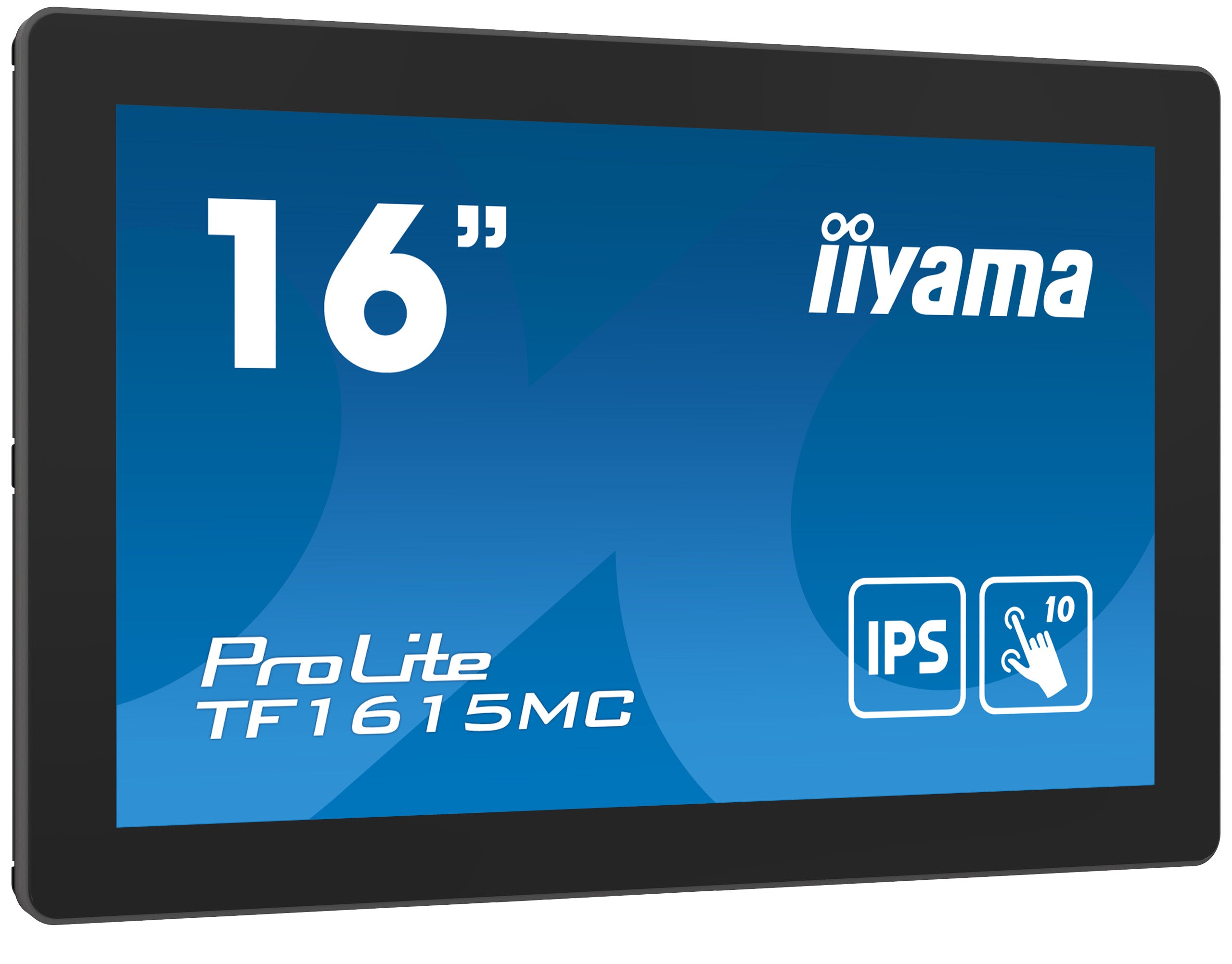 ar 39,6 cm (15.6") 1920 x 1080 pixlar Full HD Pekskärm Svart iiyama TF1615MC-B1 4948570121793 Platta Pc-Skärmar ProLite TF1