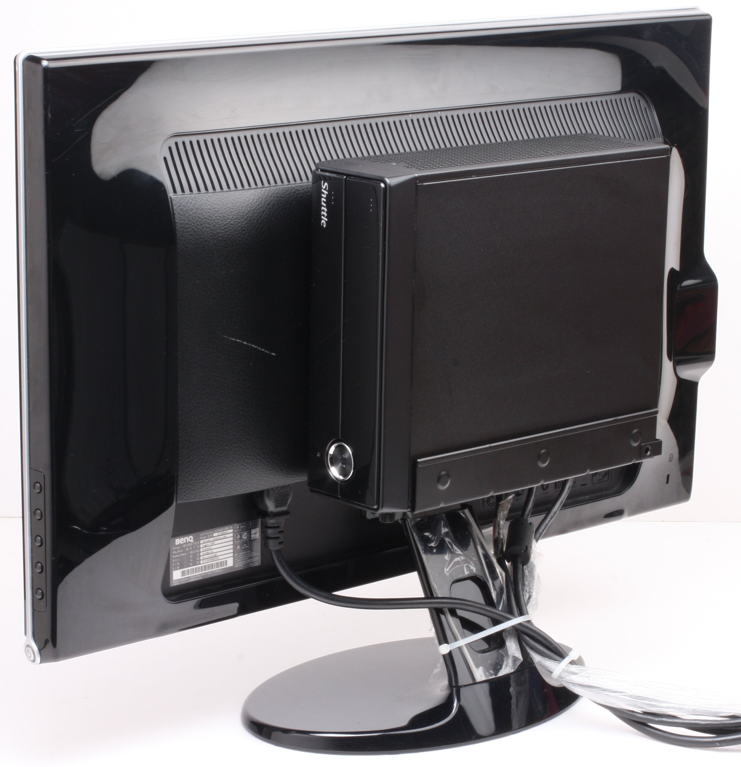 ricalStuff.se Shuttle PV02 VESA mount accessory for 3 litre Slim PCs Svart Metall Shuttle POI-PV02 0811686005537|811686005