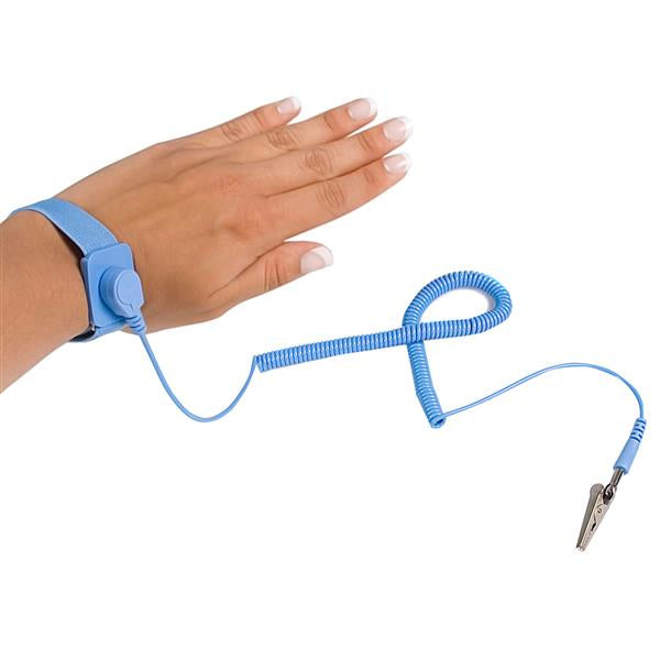 0 0065030775885|065030775885|0606726481422|606726481422 Antistatiska Armledsband ESD antistatiskt handledsrem med jordning