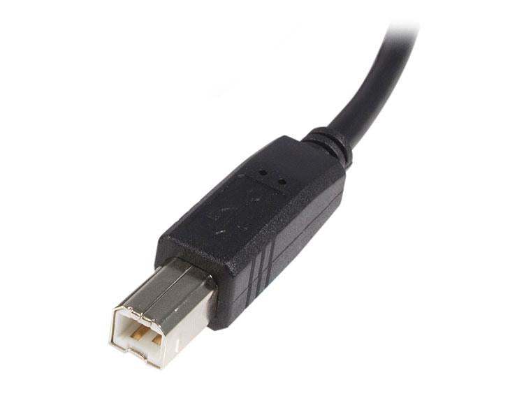 m USB 2.0 A- till B-kabel - M/M StarTech.com USB2HAB3M 0065030845496|065030845496 USB-Kablar 3 m USB 2.0 A- till B-kabel -