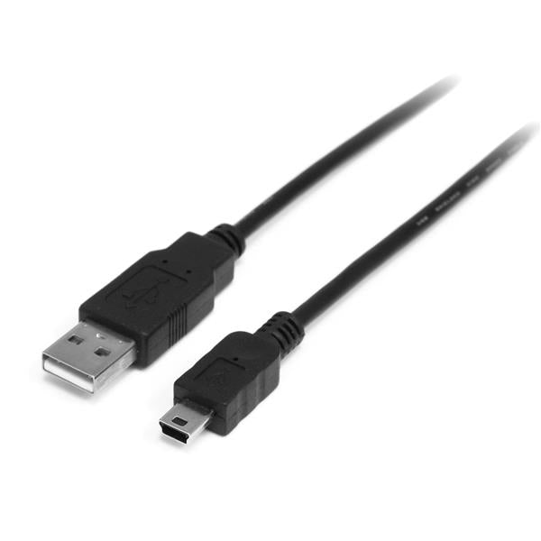 www.electricalstuff.se ElectricalStuff.se StarTech.com 2m, USB 2.0 A/Mini USB B, M/M USB-kablar USB A Mini-USB B Svart Sta