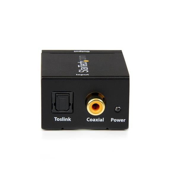 onverterare StarTech.com SPDIF2AA 0065030832304|065030832304|5052584153110 Ljudomvandlare Digital koaxial SPDIF eller opti