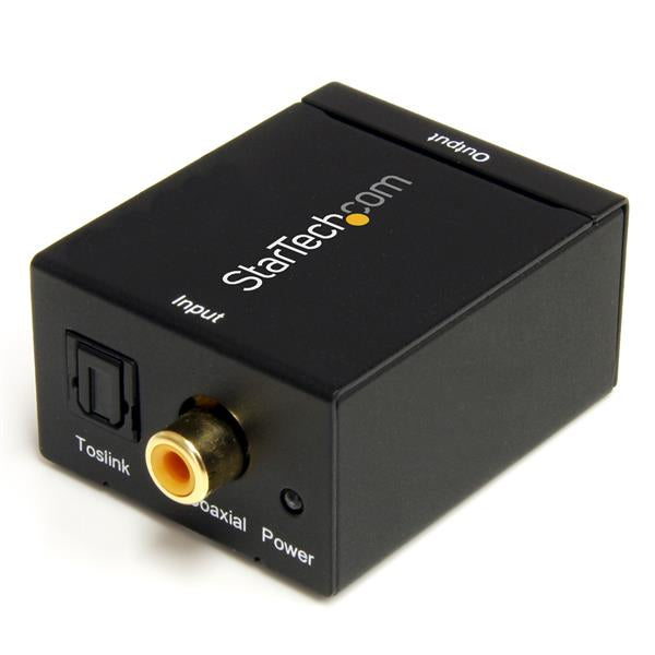 www.electricalstuff.se ElectricalStuff.se StarTech.com Digital koaxial SPDIF eller optisk Toslink till stereo RCA audio-ko