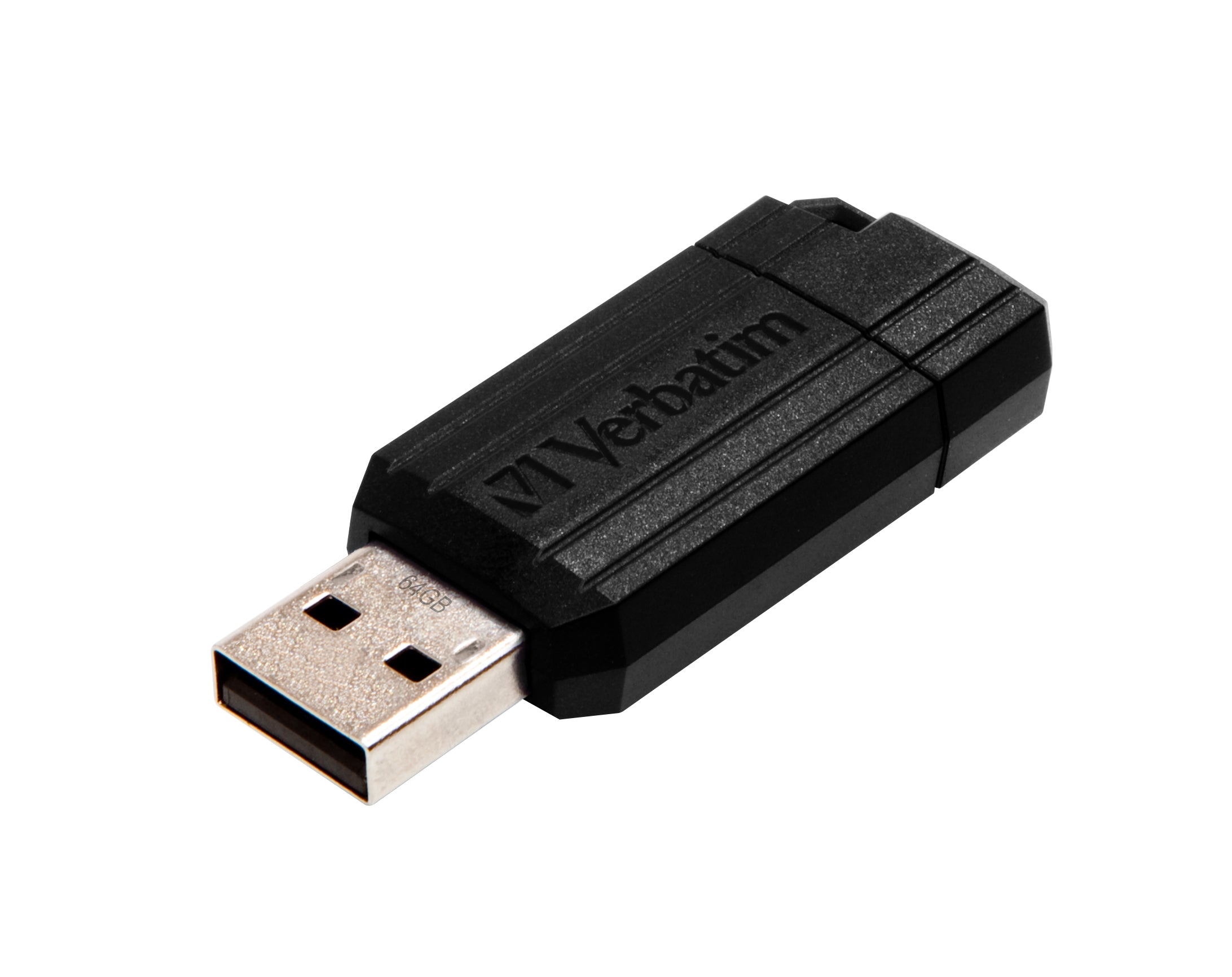 tricalStuff.se Verbatim PinStripe USB-sticka 64 GB USB Type-A 2.0 Svart Verbatim 49065 0804993692989|804993692989|00239424